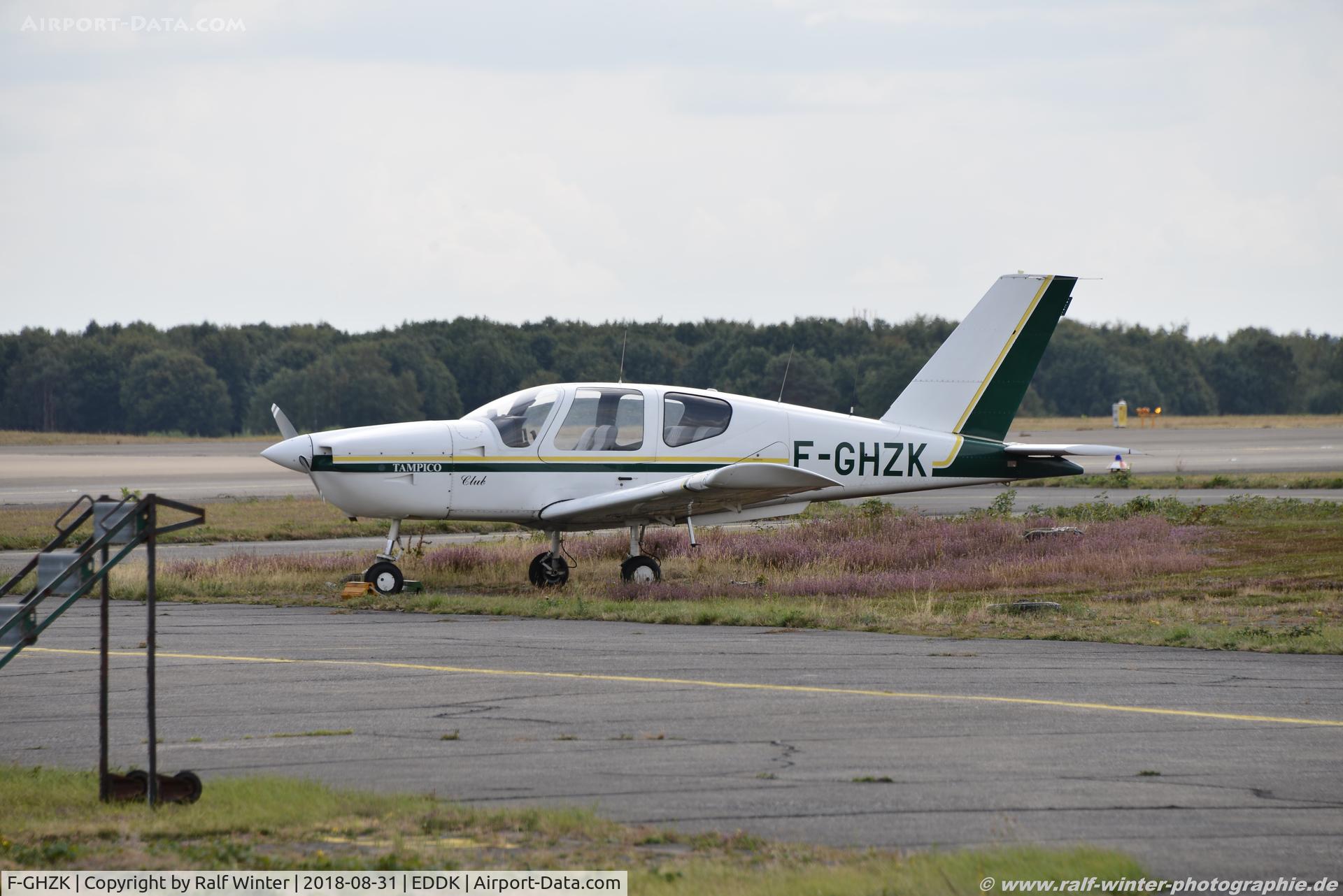 F-GHZK, Socata TB-9 Tampico C/N 944, Socata TB-9 Tampico Club - Cercle Aérien de Lestrem - 944 - F-GHZK - 31.08.2018 - CGN