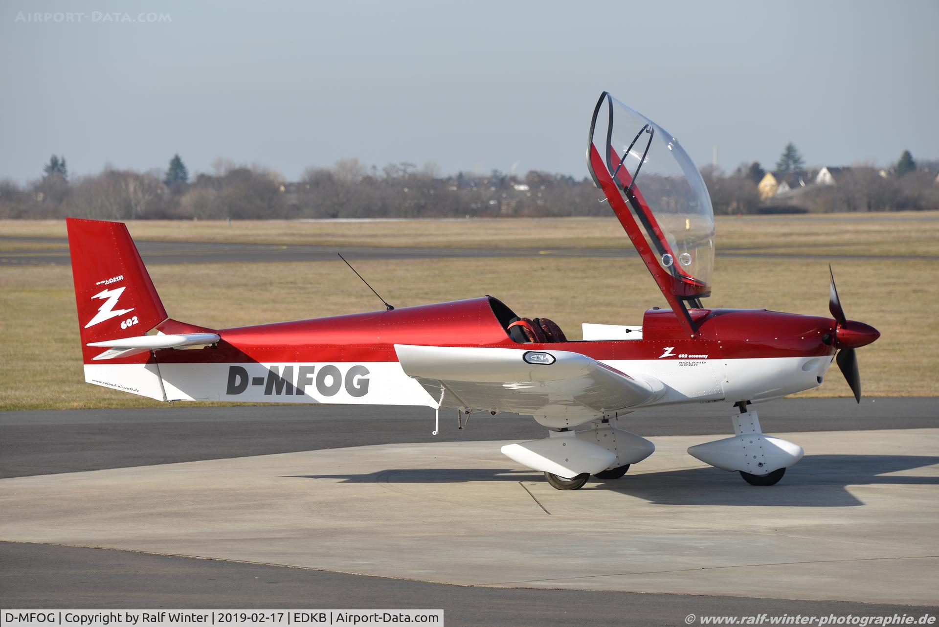 D-MFOG, Roland Z-602 Economy C/N Not found D-MFOG, Roland Aircraft Z-602 economy - Luftsportgemeinschaft Siebengebirge - D-MFOG - 17.02.2019 - EDKB