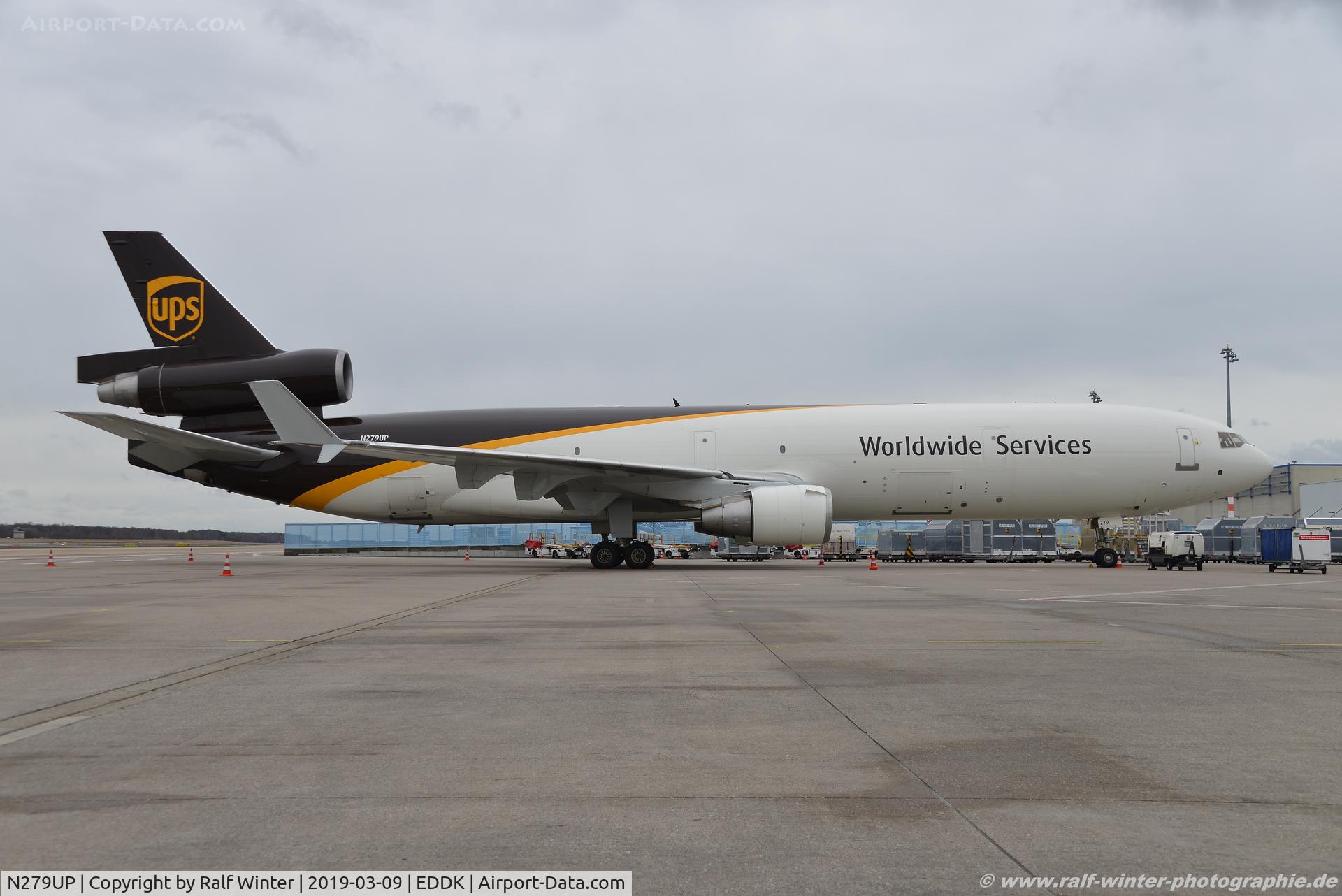 N279UP, 1994 McDonnell Douglas MD-11 C/N 48573, McDonnell Douglas MD-11F - 5X UPS United Parcel Service - 48573 - N279UP - 09.03.2019 - CGN
