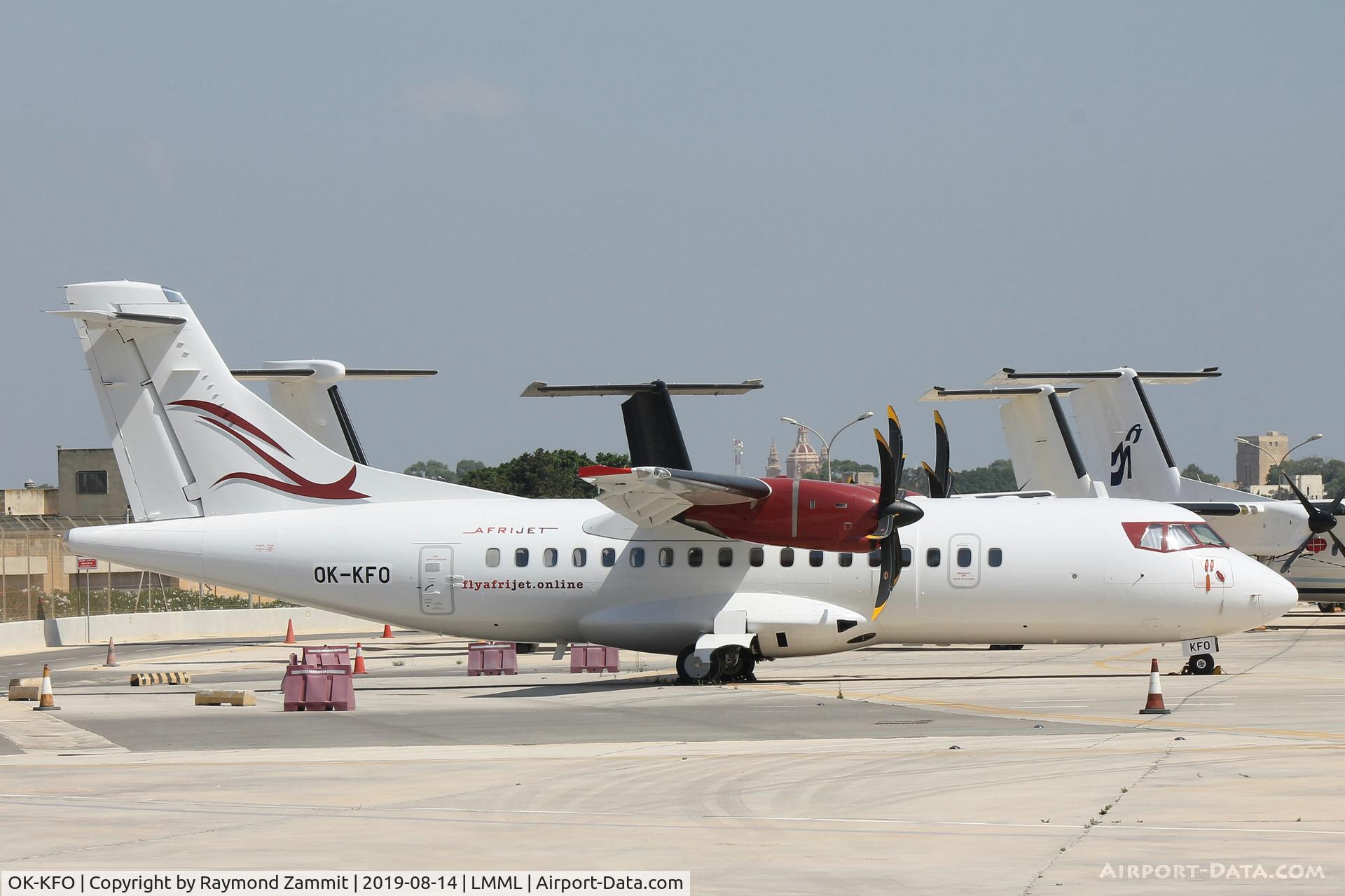 OK-KFO, 2005 ATR 42-500 C/N 633, ATR-42 OK-KFO Afrijet