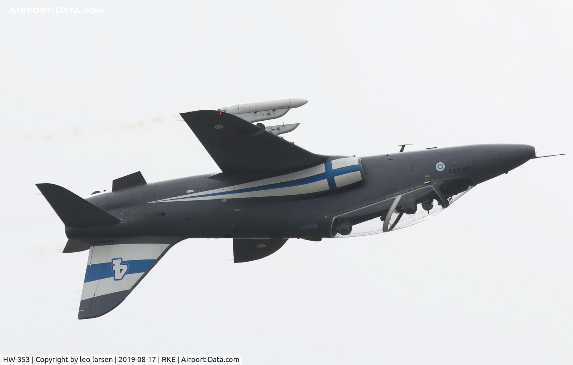 HW-353, British Aerospace Hawk Mk.51A C/N 312405, Roskilde Air Show 18.8.2019
