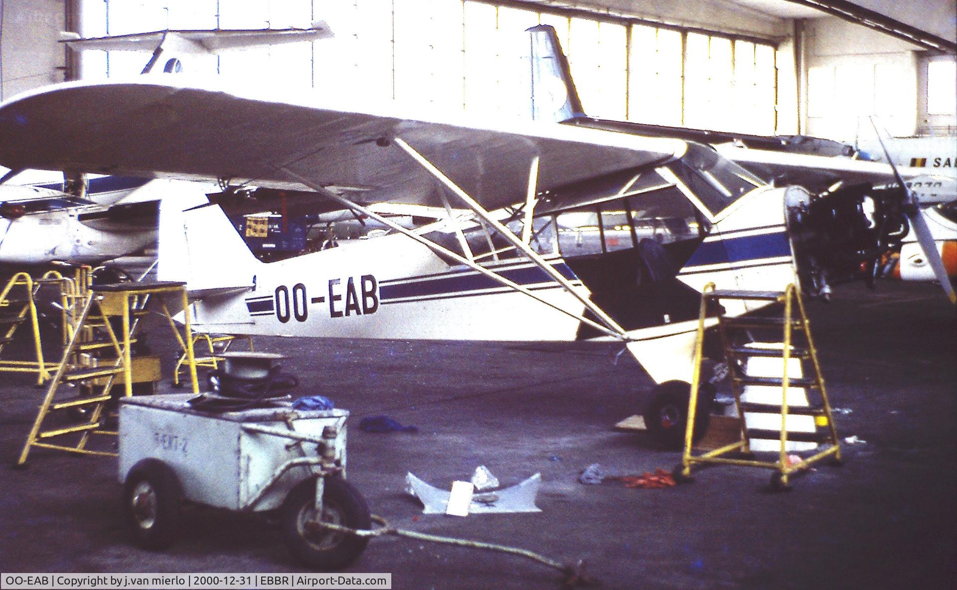 OO-EAB, 1944 Piper L-4H Grasshopper (J3C-65D) C/N 12220, SABENA-Maintenance Brussels