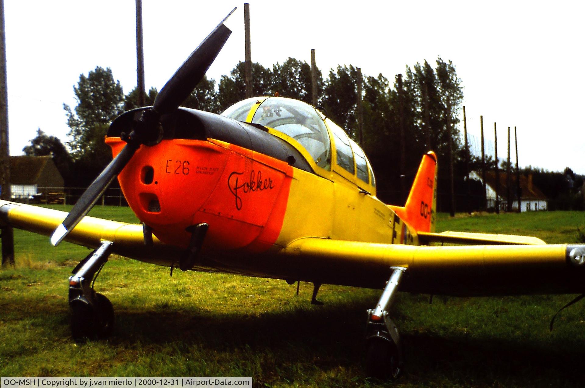OO-MSH, Fokker S.11-1 Instructor C/N 6269, belgium