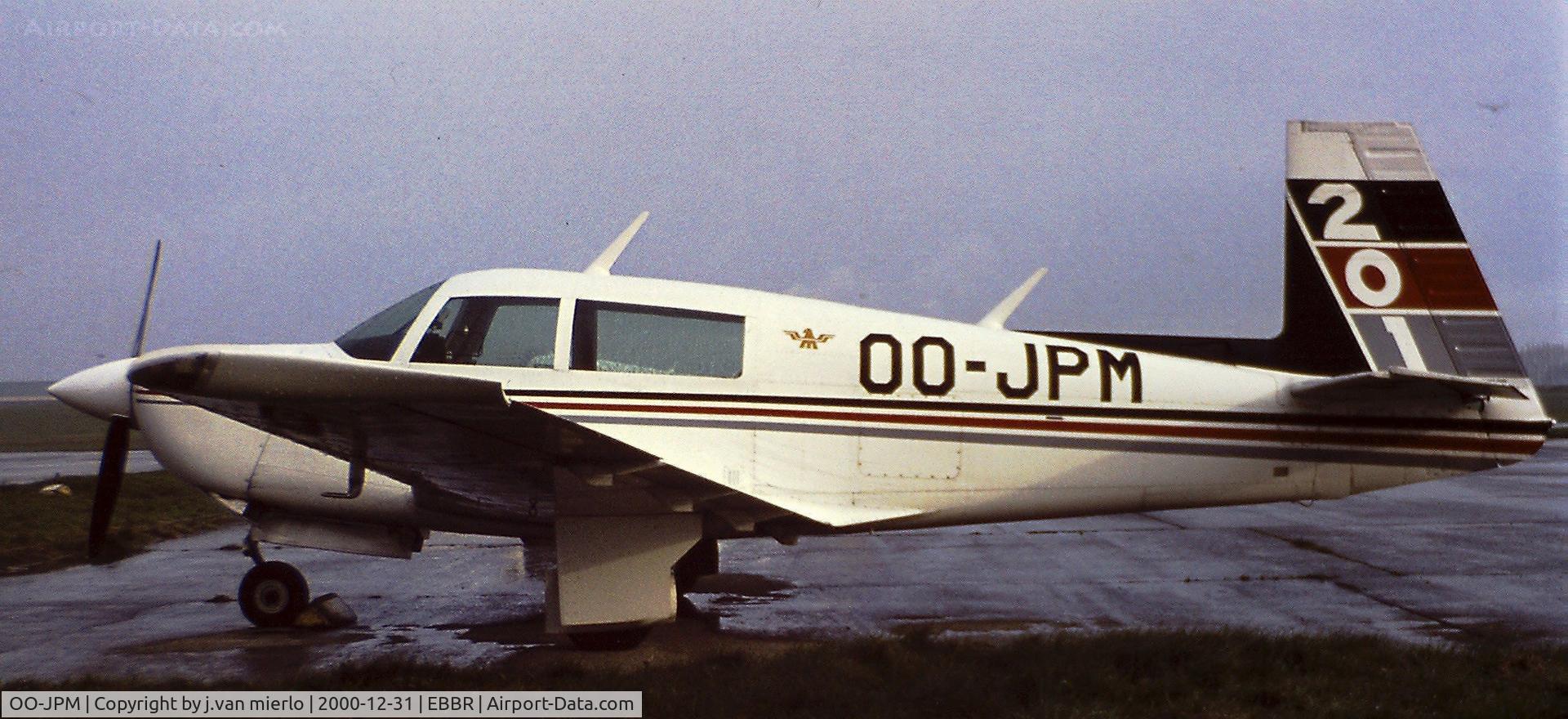 OO-JPM, 1981 Mooney M20J 201 C/N 24-1116, Brussels