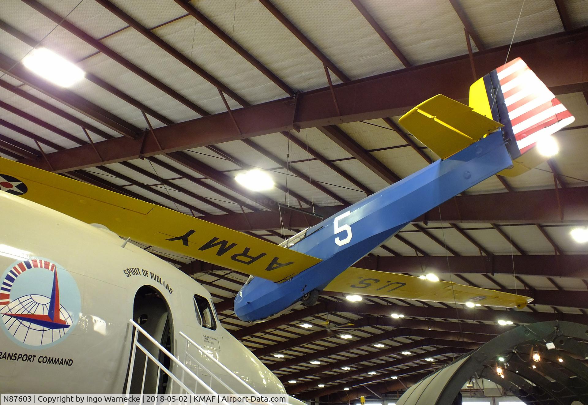 N87603, 1942 Schweizer TG3A C/N 42-52925, Schweizer TG-3A at the Midland Army Air Field Museum, Midland TX