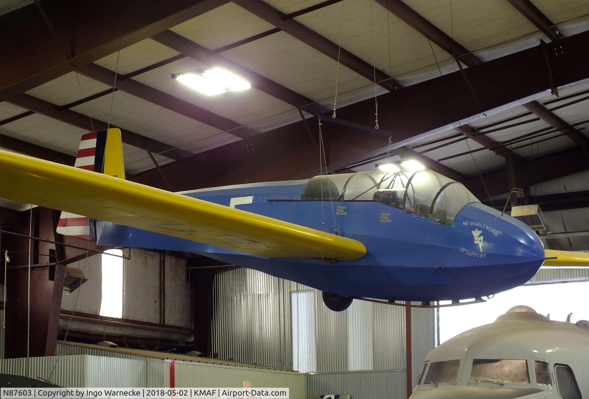 N87603, 1942 Schweizer TG3A C/N 42-52925, Schweizer TG-3A at the Midland Army Air Field Museum, Midland TX