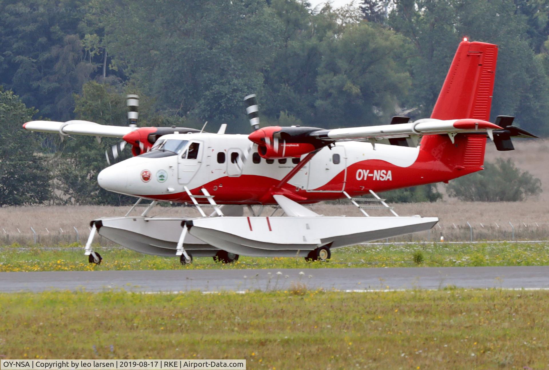 OY-NSA, 1978 De Havilland Canada DHC-6-300 Twin Otter C/N 577, Roskilde Air Show 17.8.2019