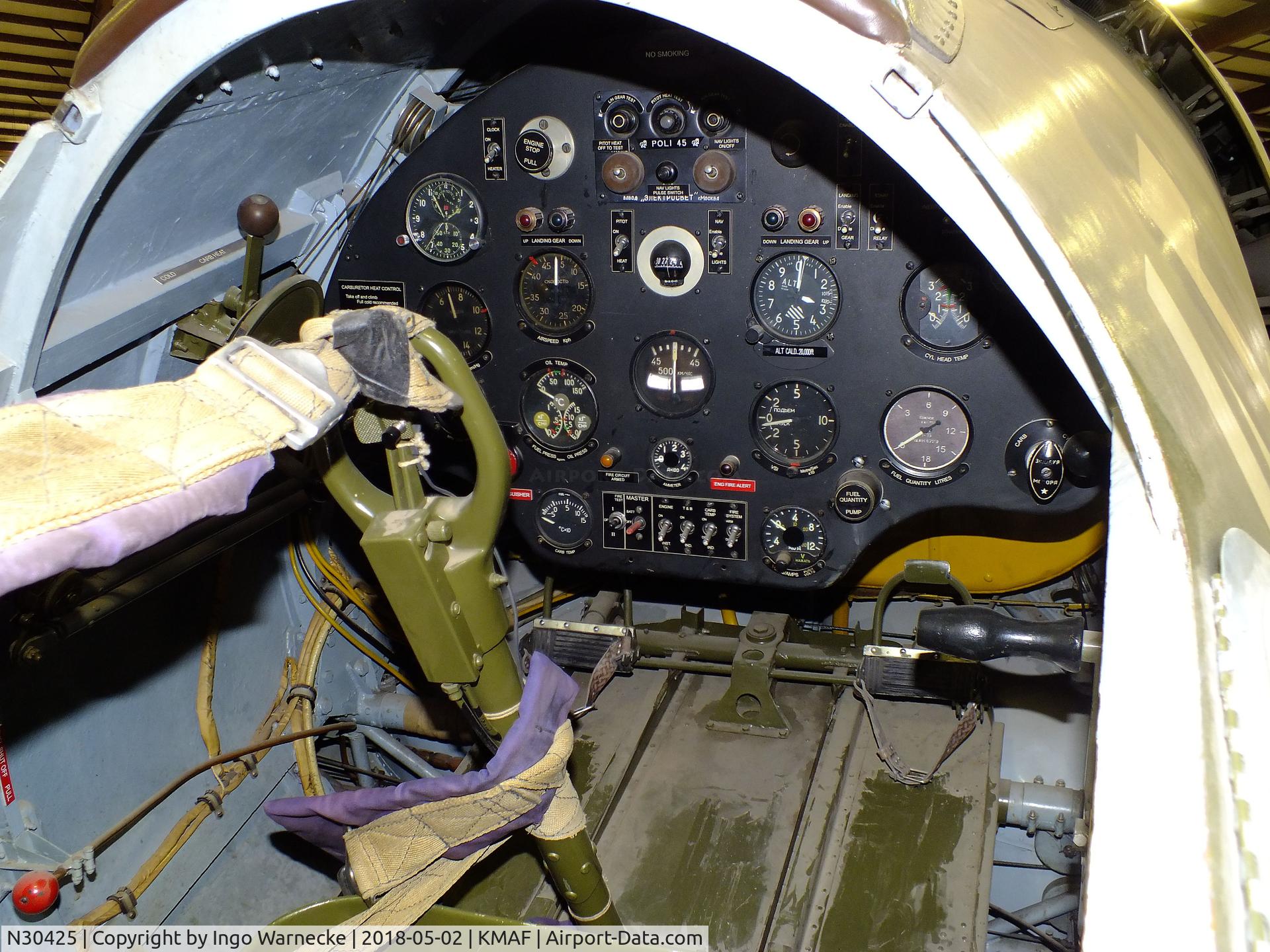 N30425, 1939 Polikarpov I-16 Type 24 C/N 2421645, Polikarpov I-16 Type 24 at the Midland Army Air Field Museum, Midland TX  #c