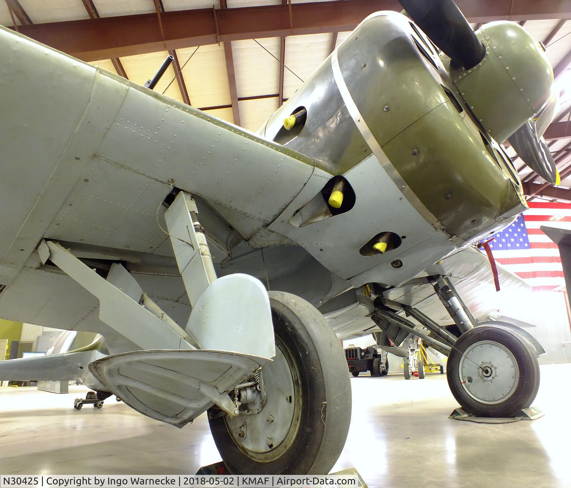 N30425, 1939 Polikarpov I-16 Type 24 C/N 2421645, Polikarpov I-16 Type 24 at the Midland Army Air Field Museum, Midland TX