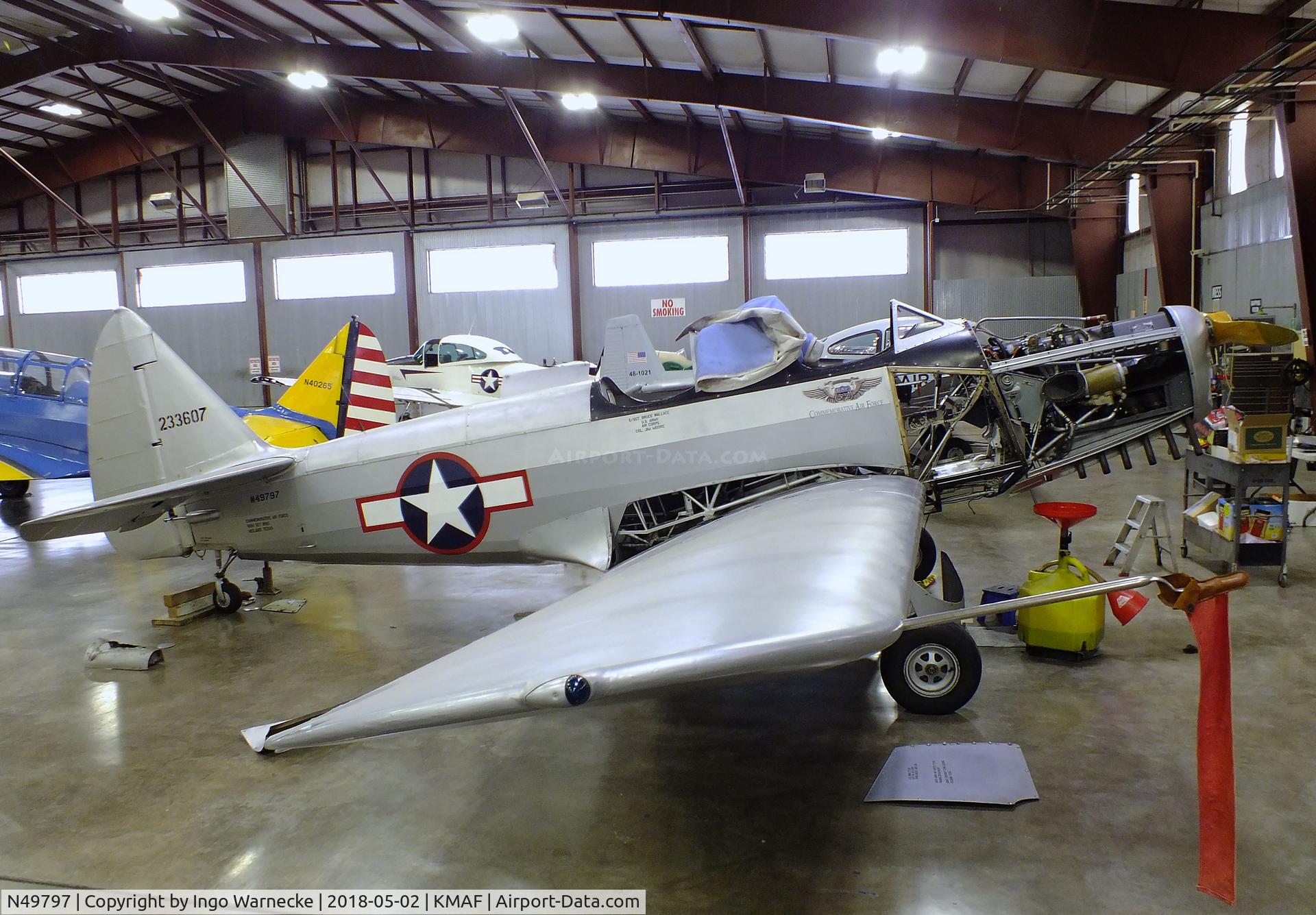 N49797, 1945 Fairchild M-62A C/N T42-3273, Fairchild M-62A (PT-19) at the Midland Army Air Field Museum, Midland TX