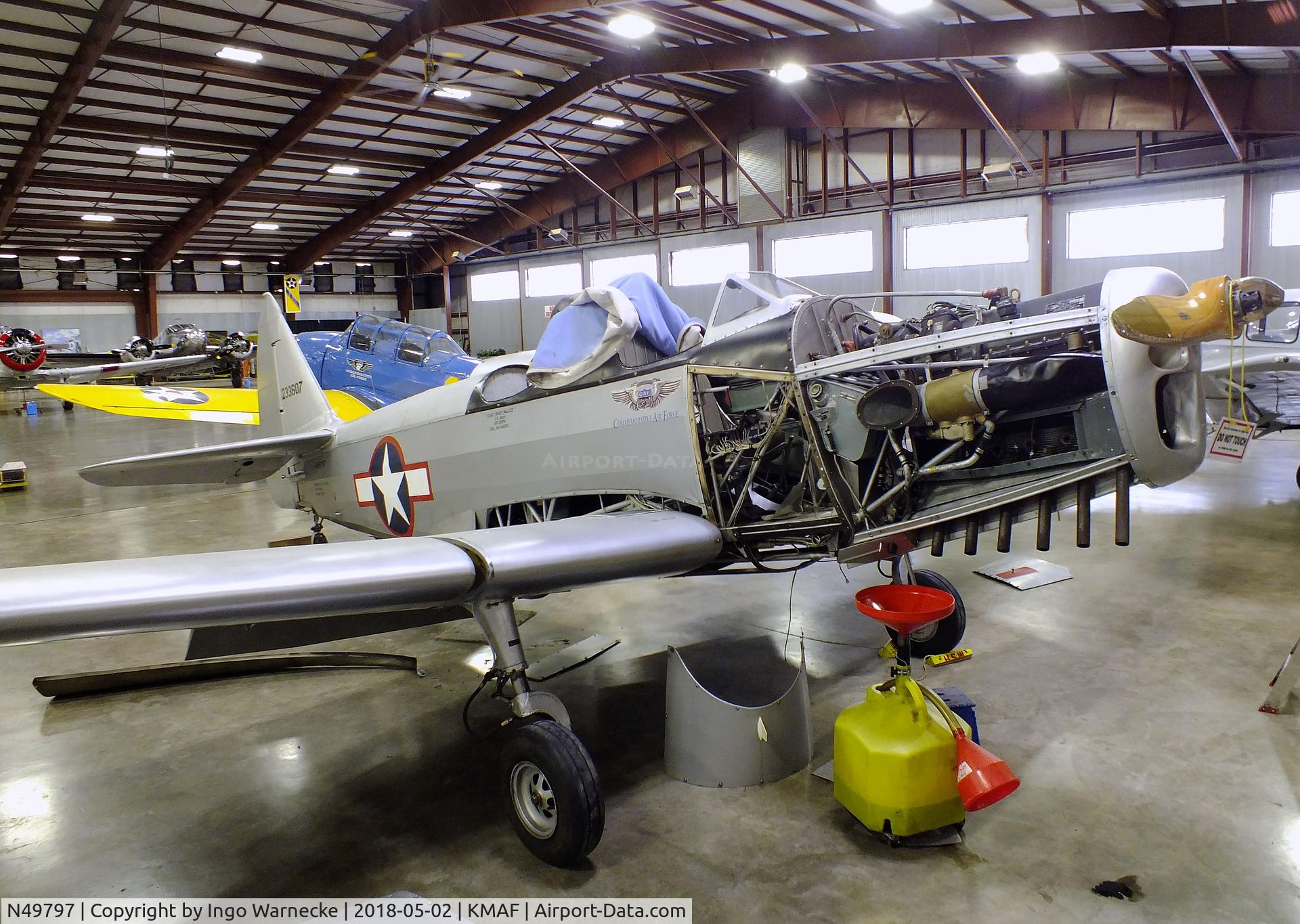 N49797, 1945 Fairchild M-62A C/N T42-3273, Fairchild M-62A (PT-19) at the Midland Army Air Field Museum, Midland TX