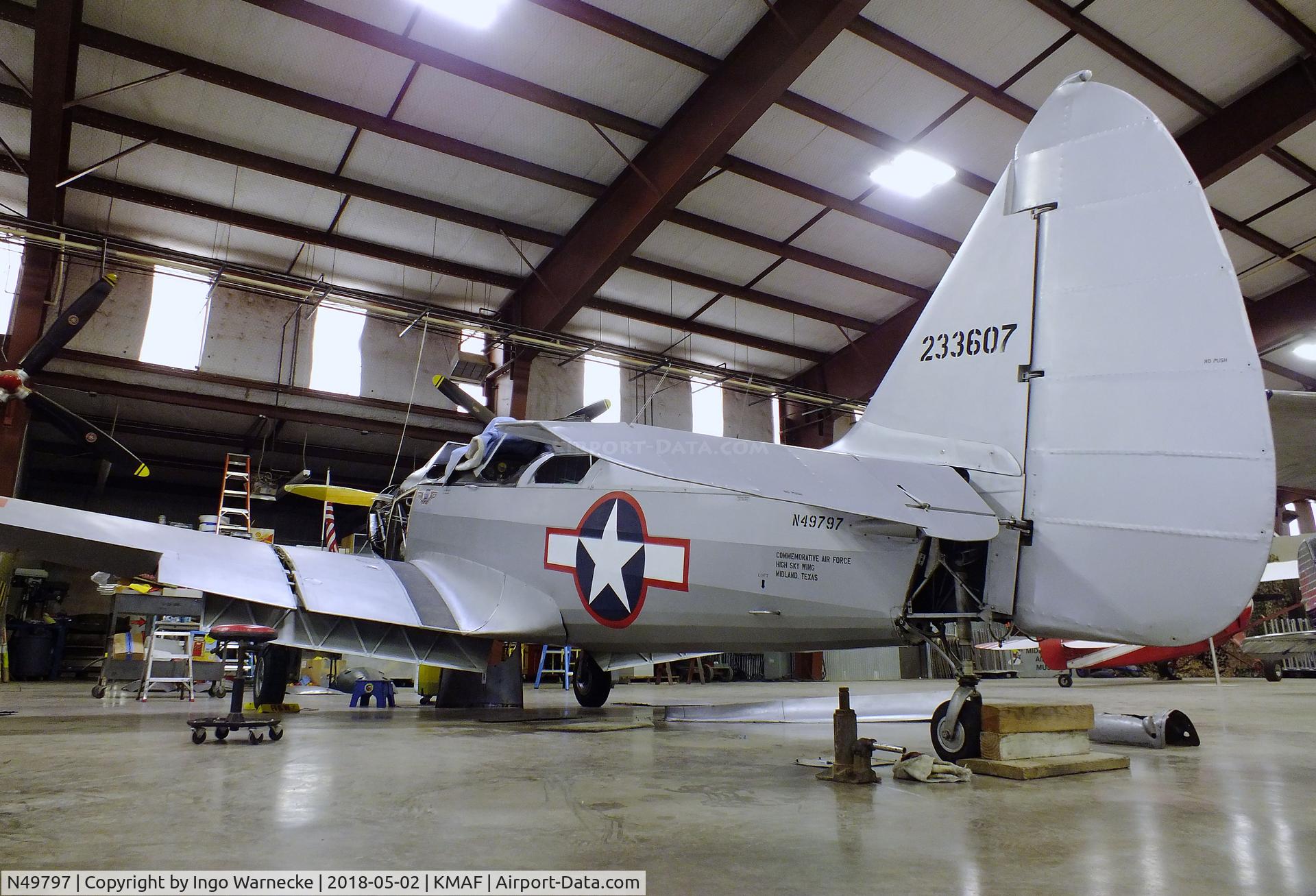 N49797, 1945 Fairchild M-62A C/N T42-3273, Fairchild M-62A (PT-19) at the Midland Army Air Field Museum, Midland TX