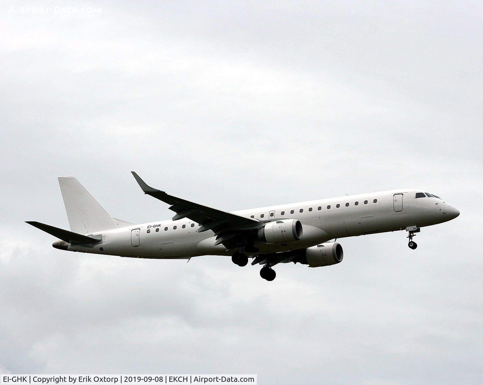 EI-GHK, 2008 Embraer 190AR (ERJ-190-100IGW) C/N 19000218, EI-GHK landing rw 04L