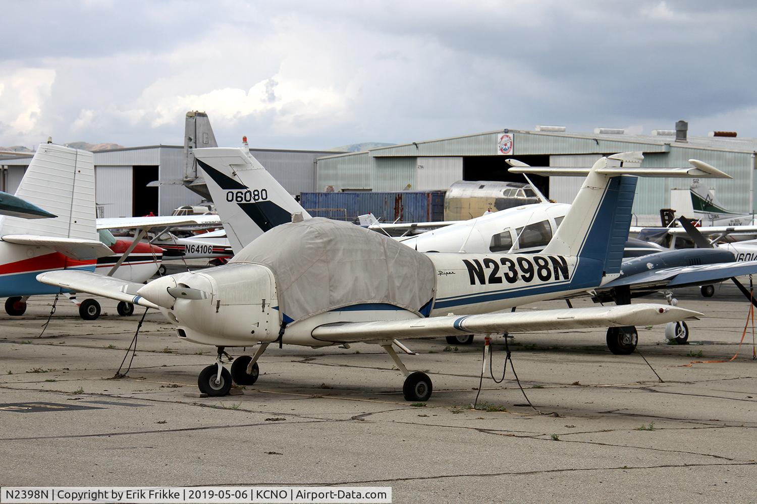N2398N, 1979 Piper PA-38-112 Tomahawk C/N 38-79A0824, Seen in Chino