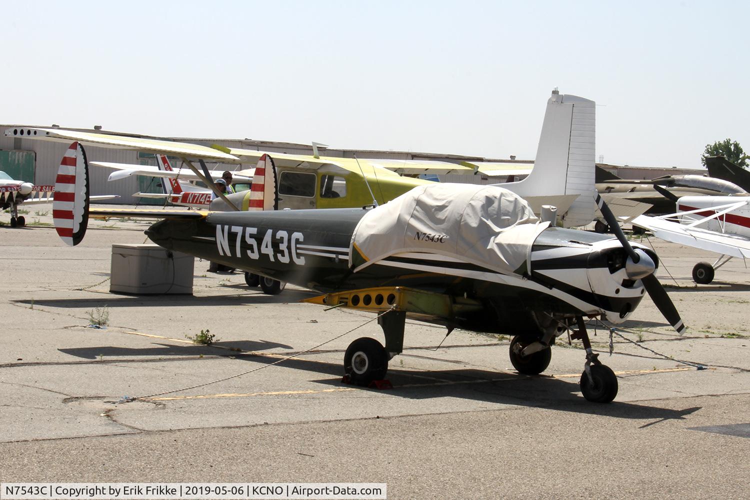 N7543C, 1958 Forney F-1 C/N 5658, Seen in Chino