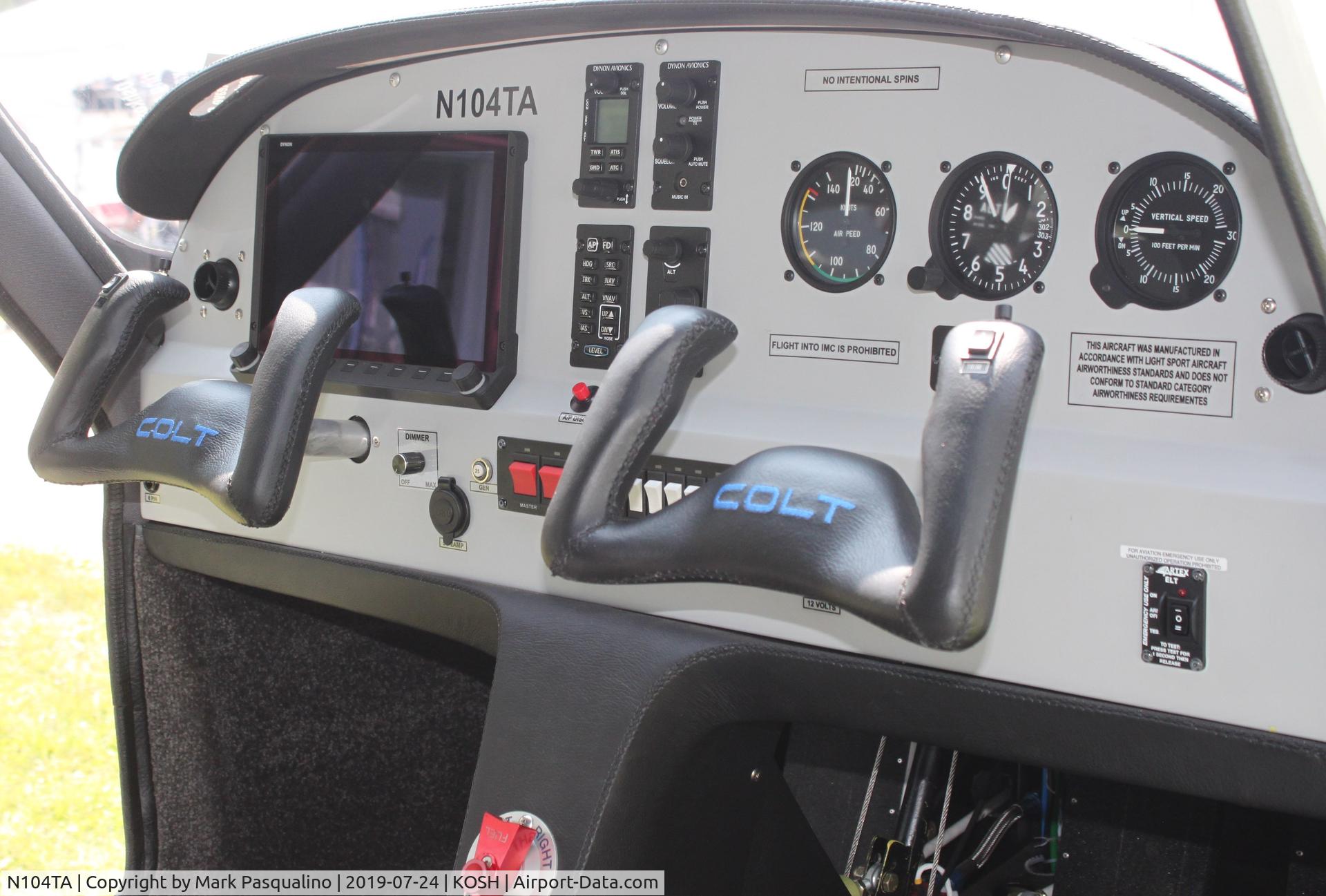 N104TA, 2019 Texas Aircraft Colt 100 C/N TXA001, Texas Aircraft Colt 100
