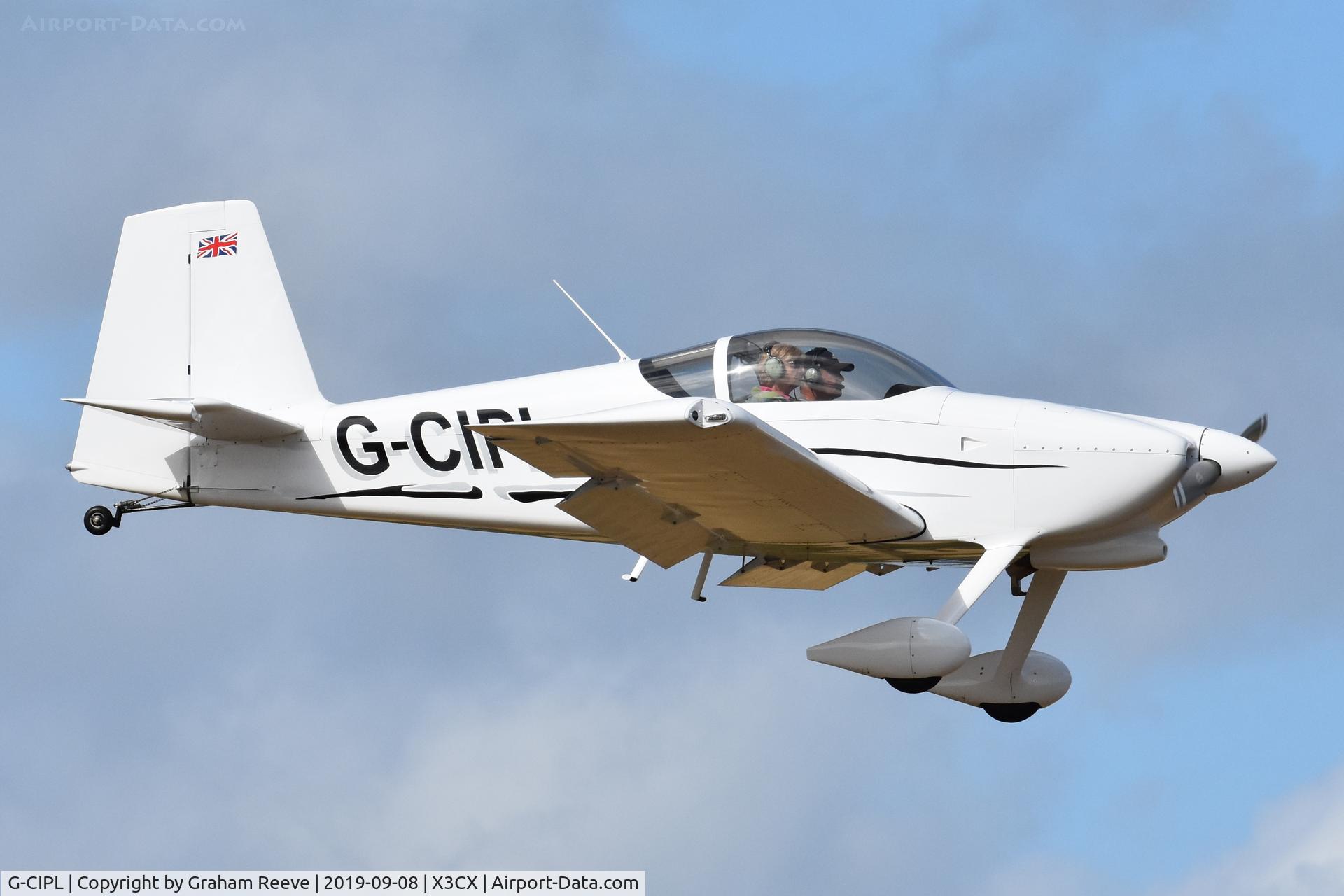G-CIPL, 2015 Vans RV-9 C/N LAA 320-14219, Landing at Northrepps.