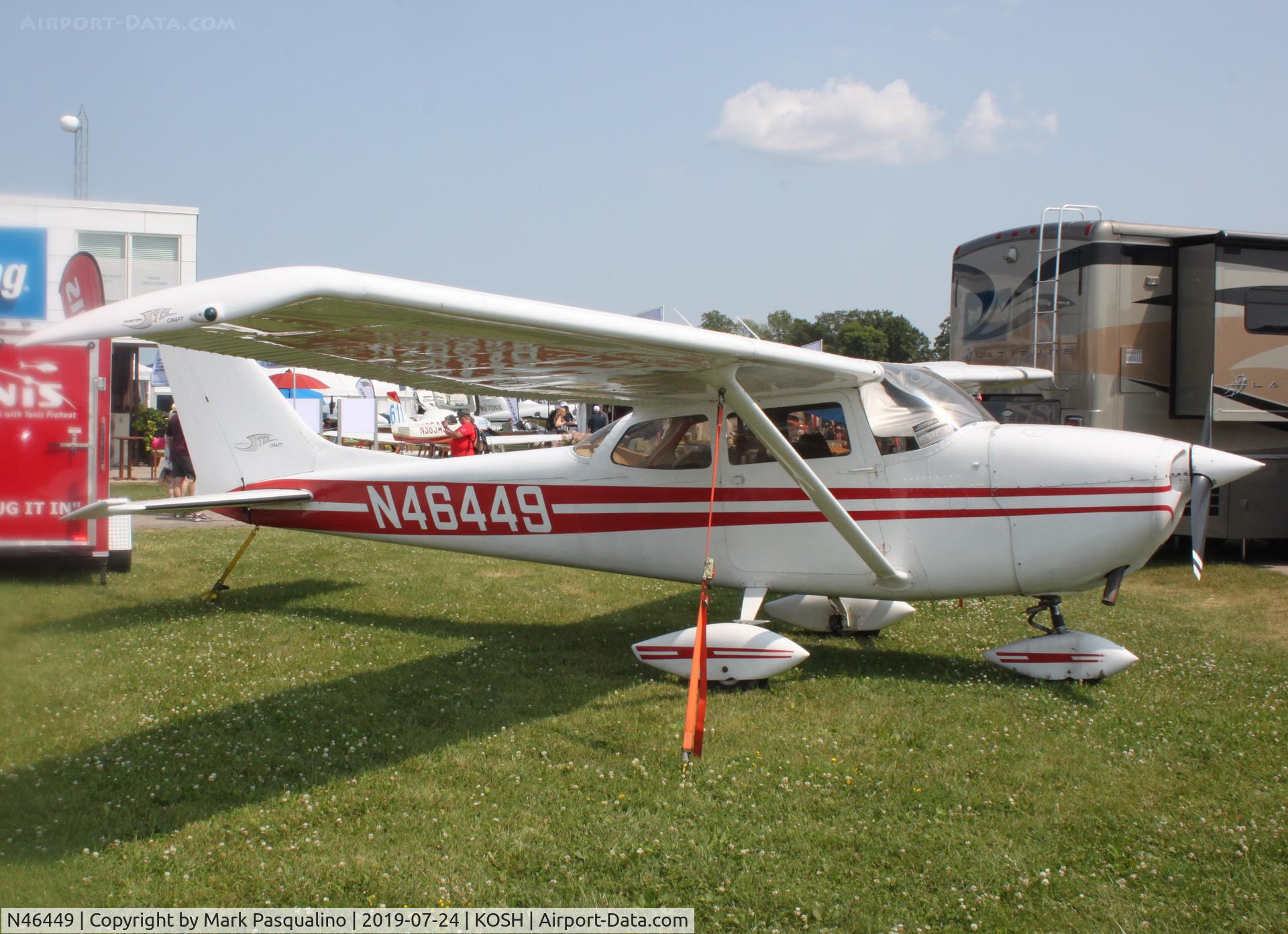 N46449, 1968 Cessna 172K Skyhawk C/N 17257277, Cessna 172K
