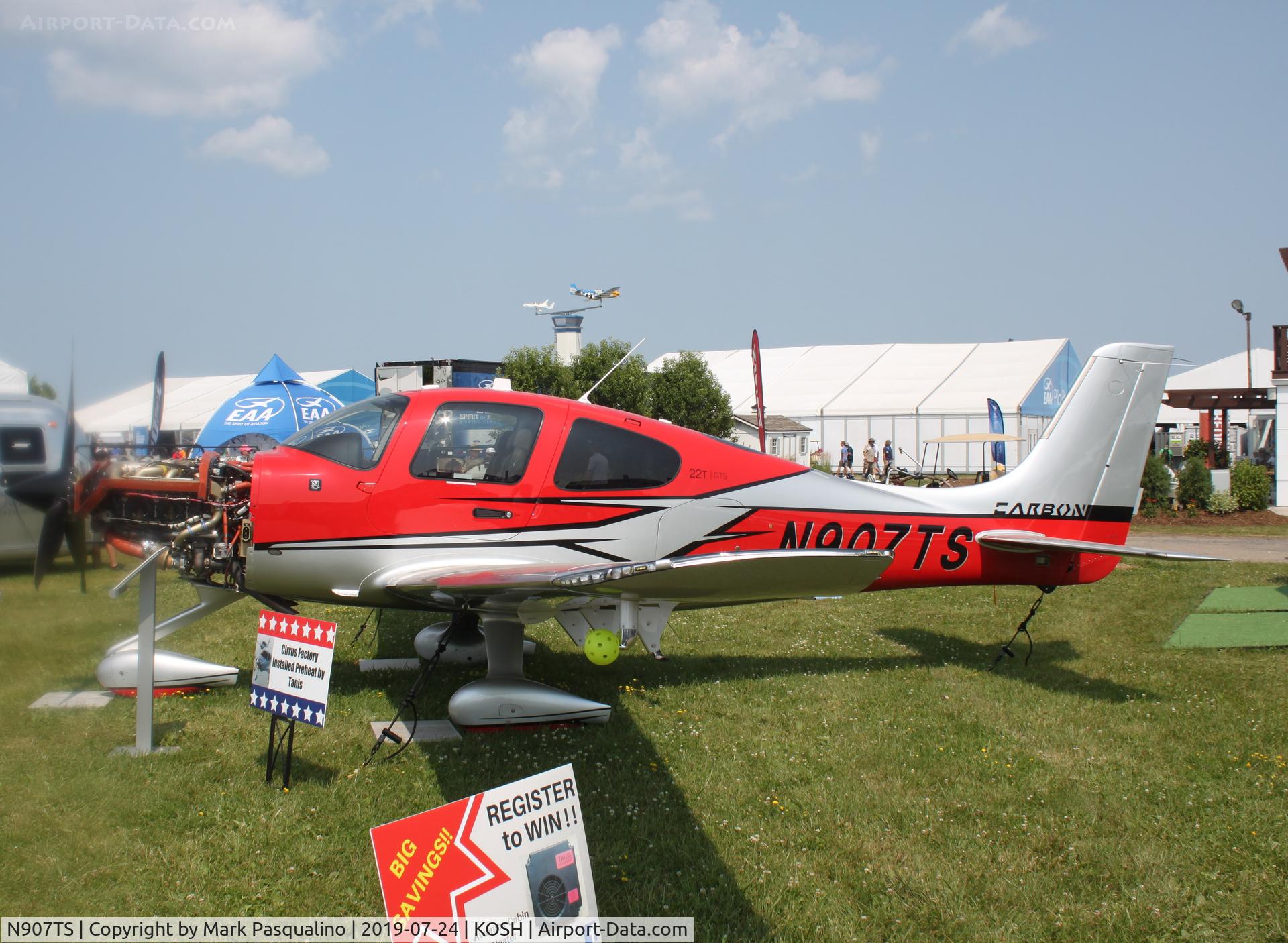 N907TS, 2019 Cirrus SR22T C/N 1907, Cirrus SR22T