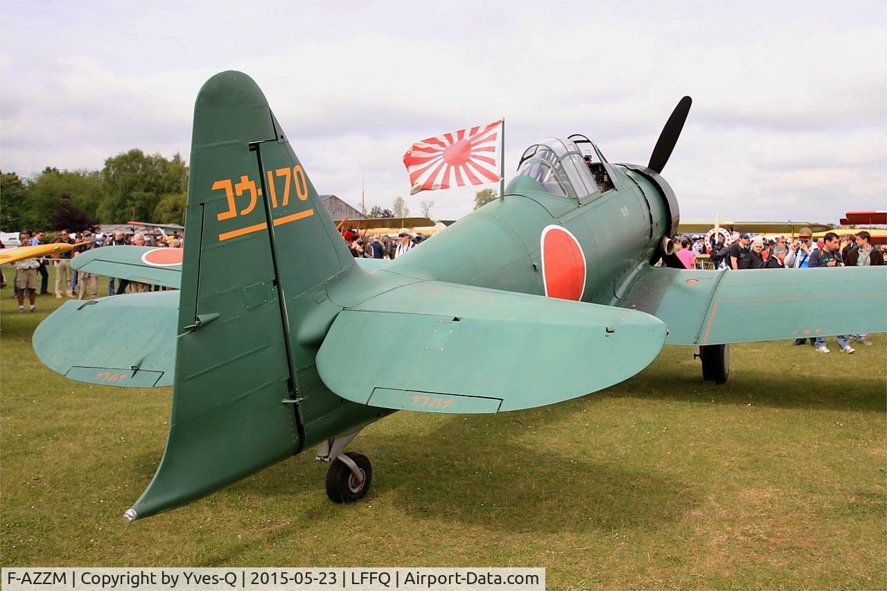 F-AZZM, 2000 North American AT-6B Texan C/N SA-32, North American AT-6B Texan, Static display, La Ferté-Alais airfield (LFFQ) Air show 2015