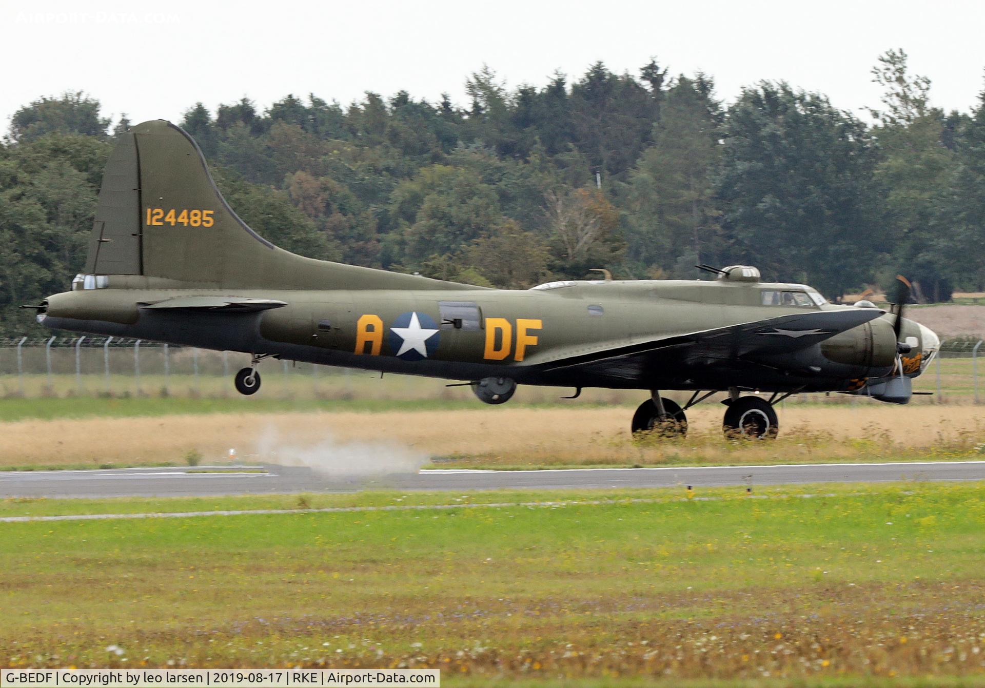 G-BEDF, 1944 Boeing B-17G Flying Fortress C/N 8693, Roskilde Air Show 17.8.2019