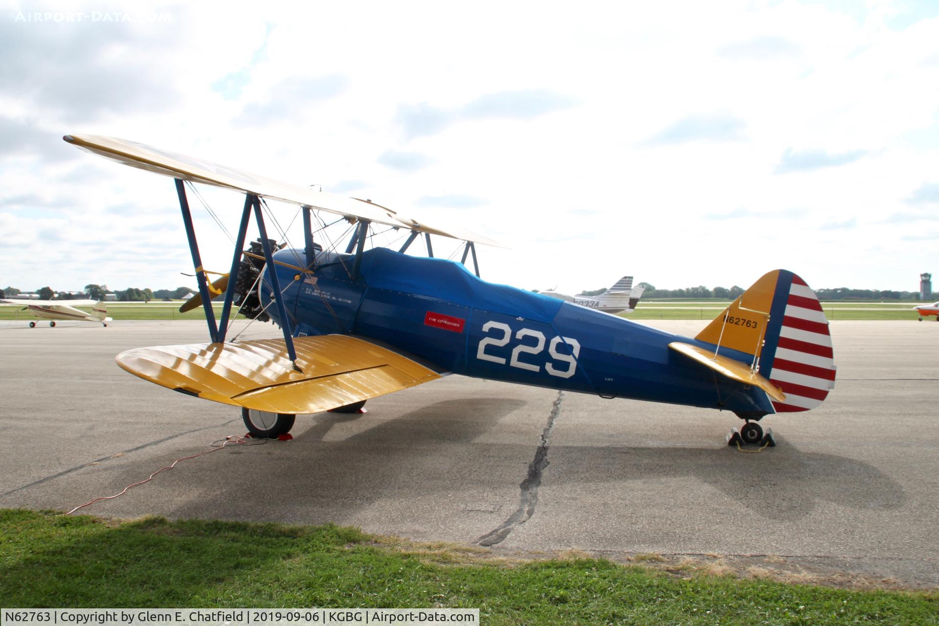 N62763, Boeing A75N1(PT17) C/N 75-2467, PT-17 41-8908