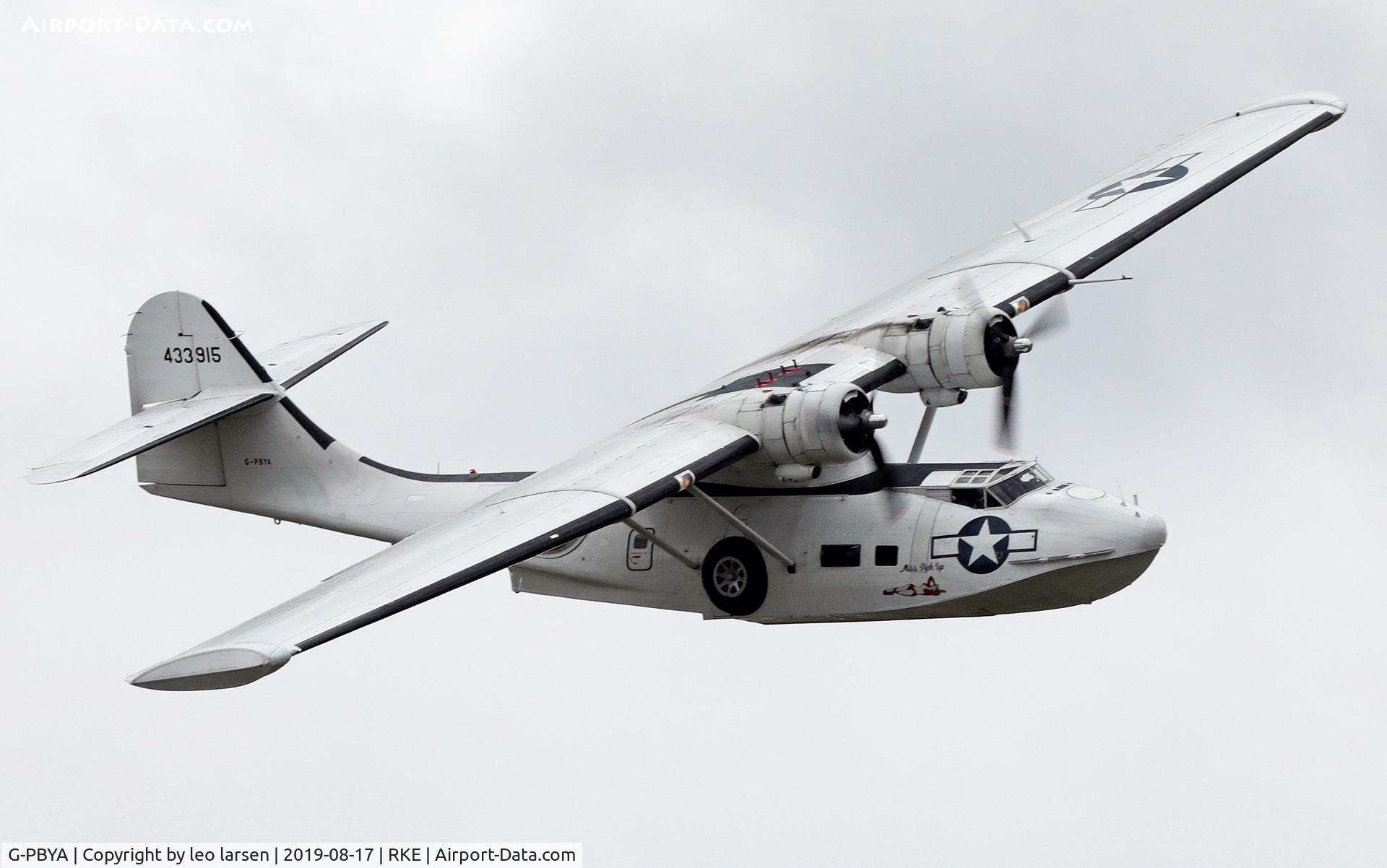 G-PBYA, 1944 Consolidated (Canadian Vickers) PBV-1A Canso A C/N CV-283, Roskilde Air Show 17.8.2019