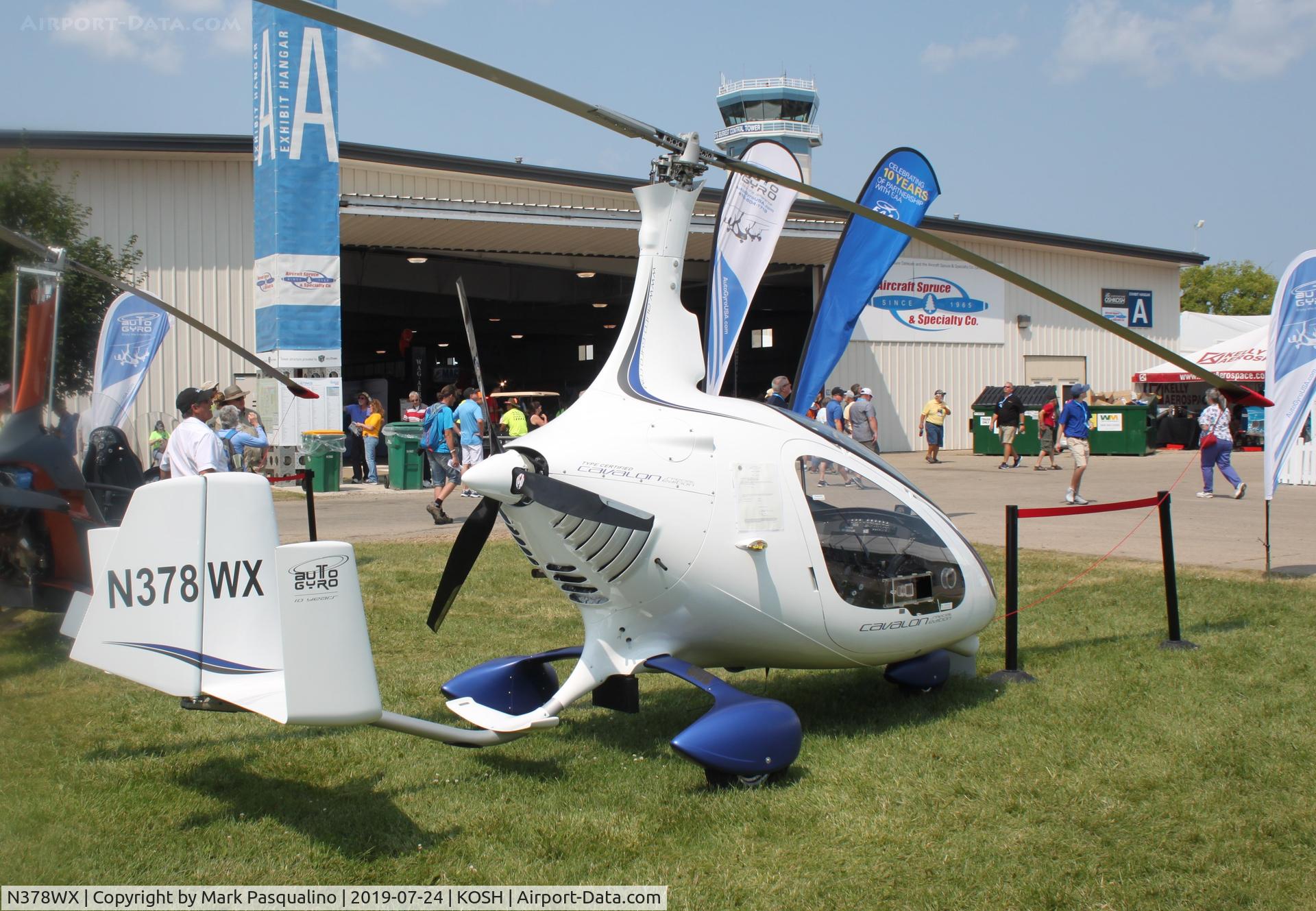 N378WX, 2019 RotorSport UK Cavalon C/N RSUK-V00373, Rotorsport Cavalo