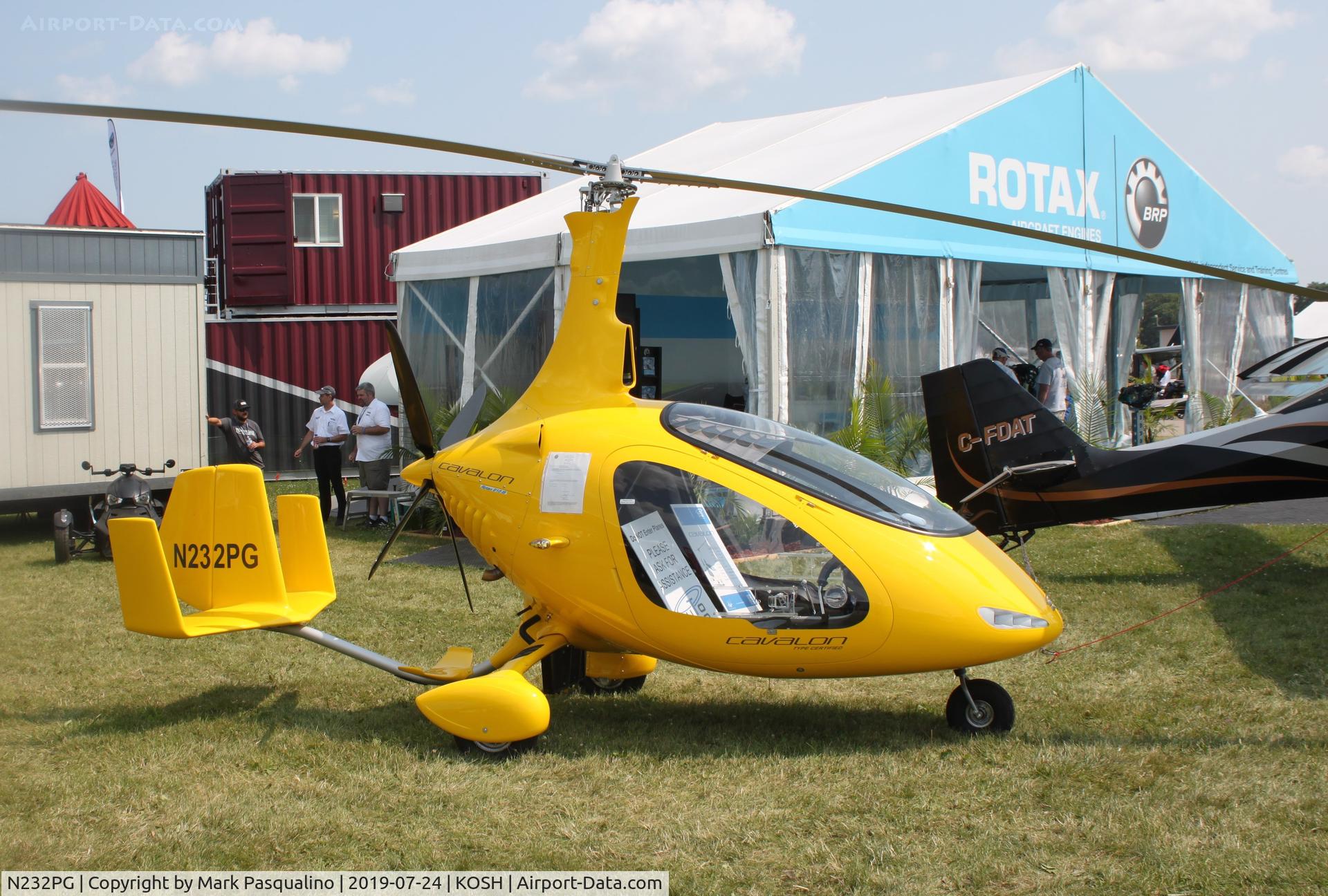 N232PG, 2019 RotorSport UK Cavalon C/N RSUK-V00425, RotorSport UK CAVALO