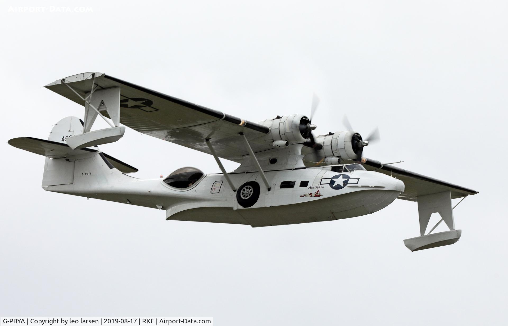 G-PBYA, 1944 Consolidated (Canadian Vickers) PBV-1A Canso A C/N CV-283, Roskilde Air Show 17.8.2019