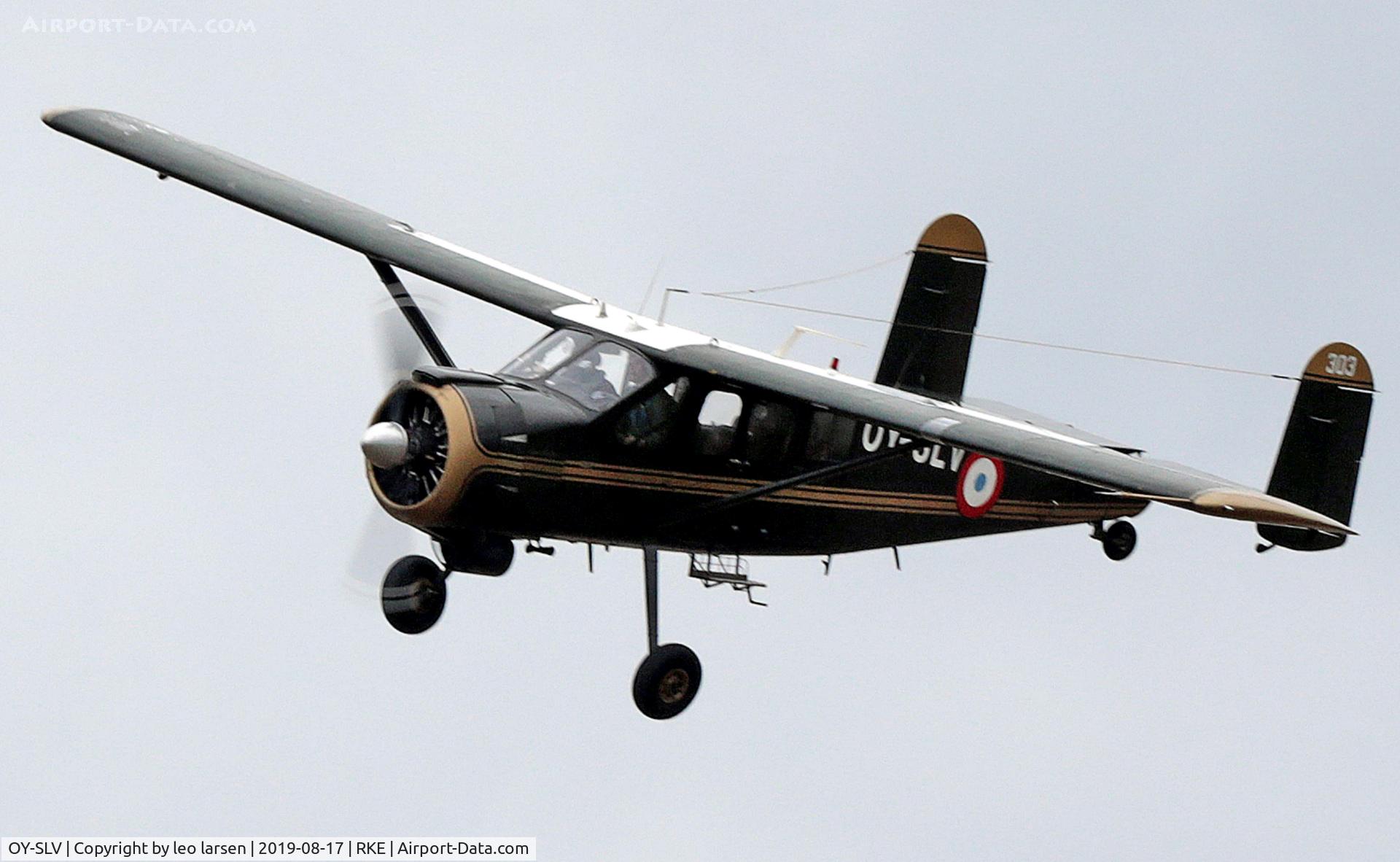 OY-SLV, 1961 Max Holste MH-1521M Broussard C/N 303, Roskilde Air Show 17.8.2019