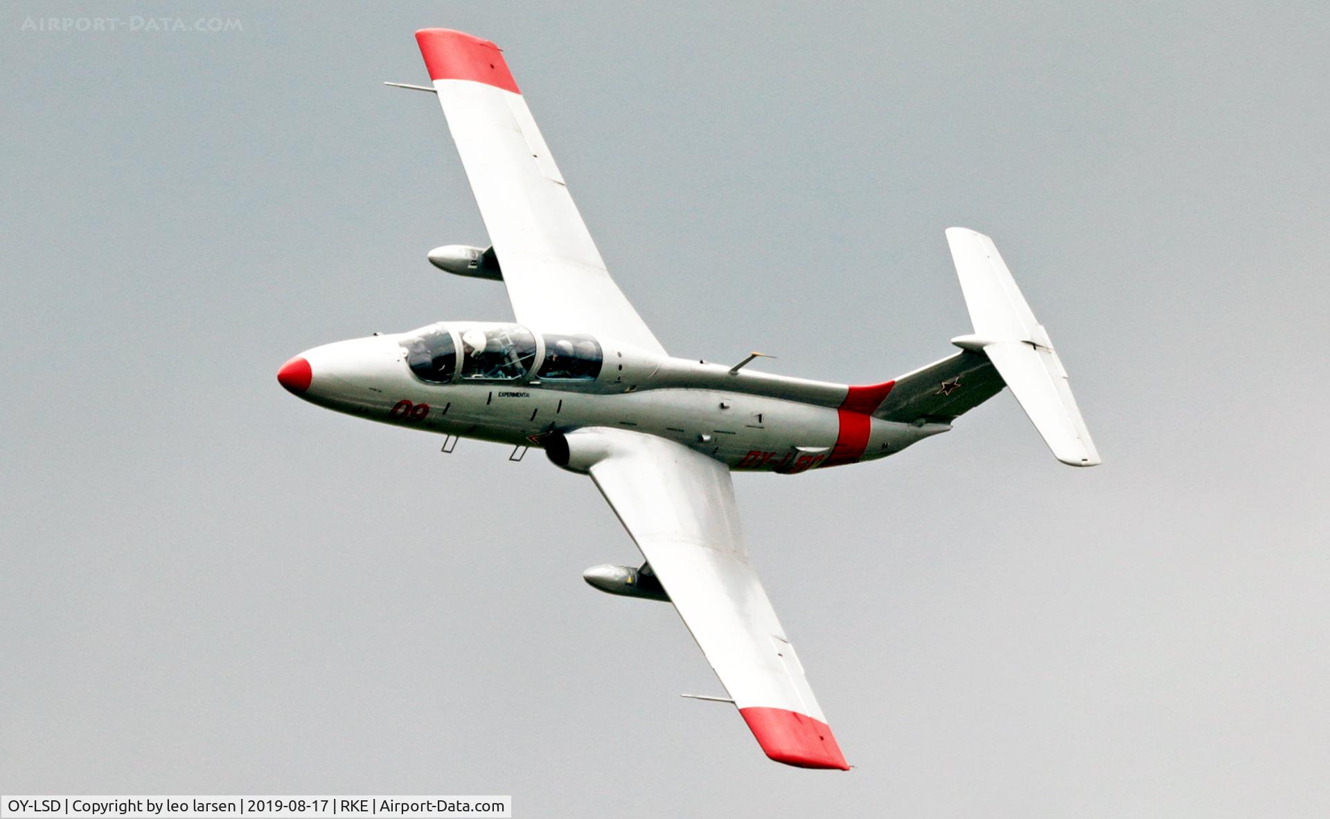 OY-LSD, 1973 Aero L-29 C/N 394952, Roskilde Air Show 17.8.2019