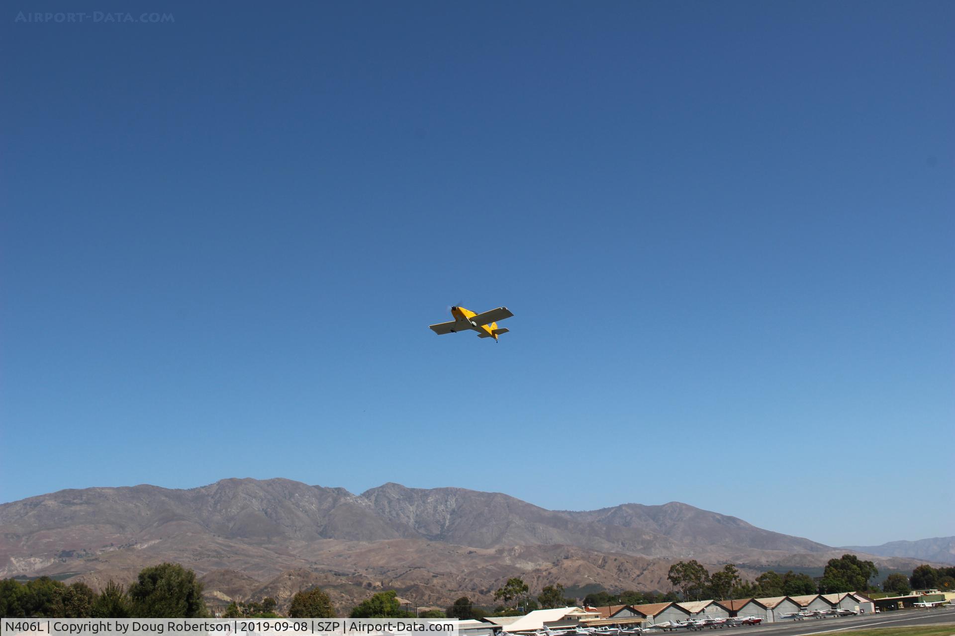N406L, 2008 Vans RV-6 C/N 936, Provo VAN's RV-6, Lycoming O-320 160 Hp, takeoff climb Rwy 22