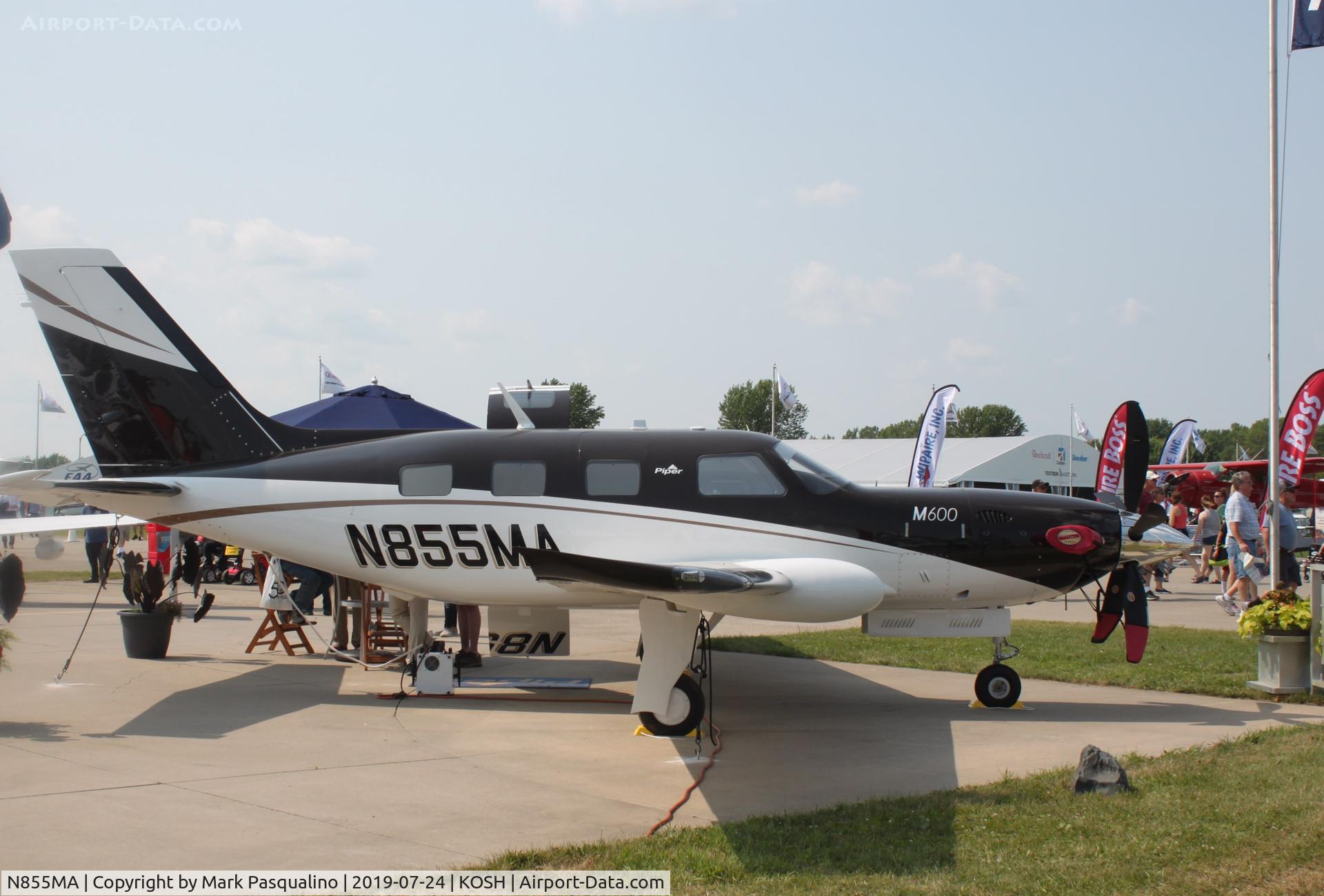 N855MA, 2018 Piper PA-46-600TP C/N 4698077, Piper PA-46-600TP