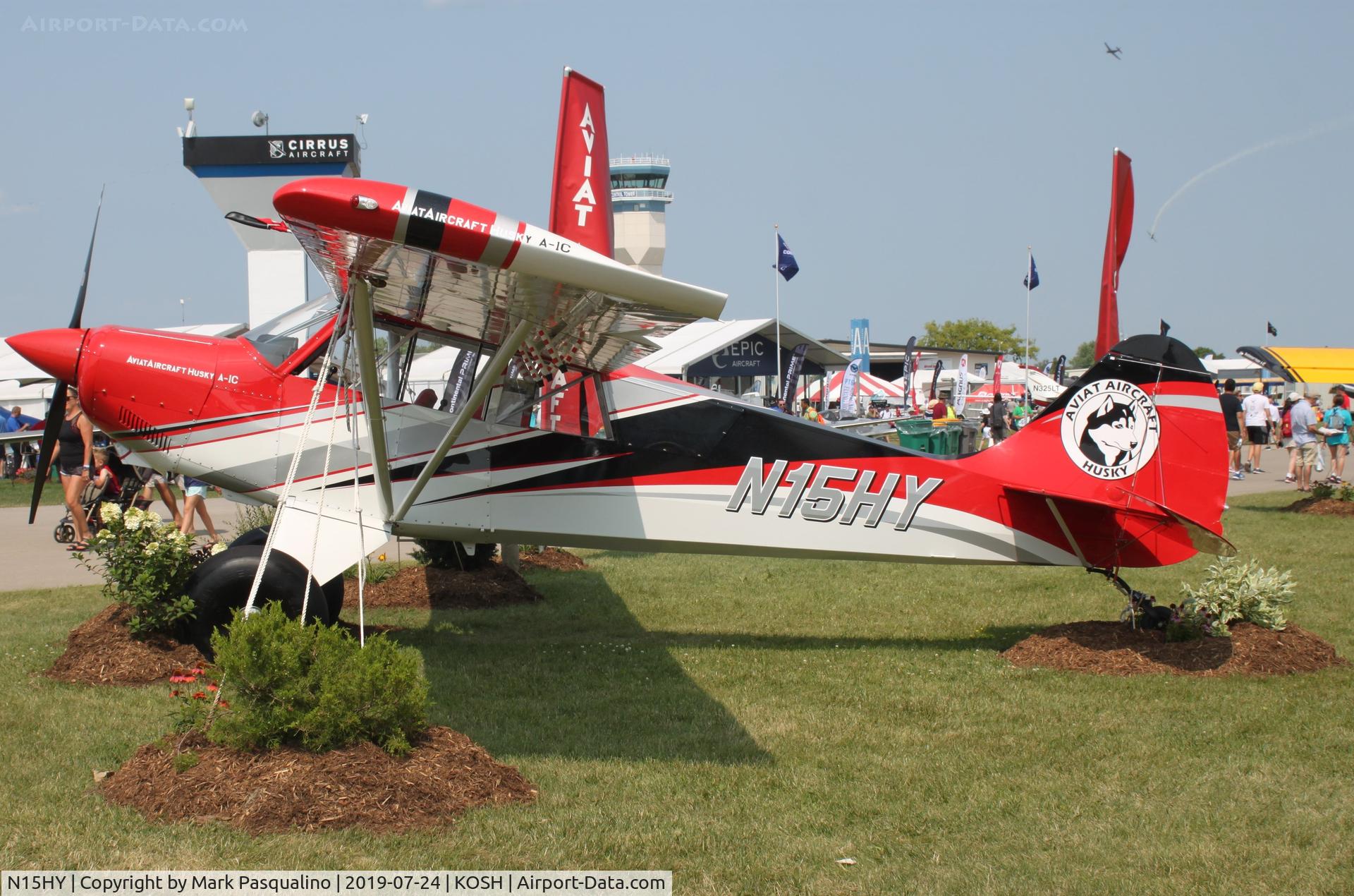 N15HY, 2019 Aviat A-1C-180 Husky C/N 3328, Aviat A-1C-180