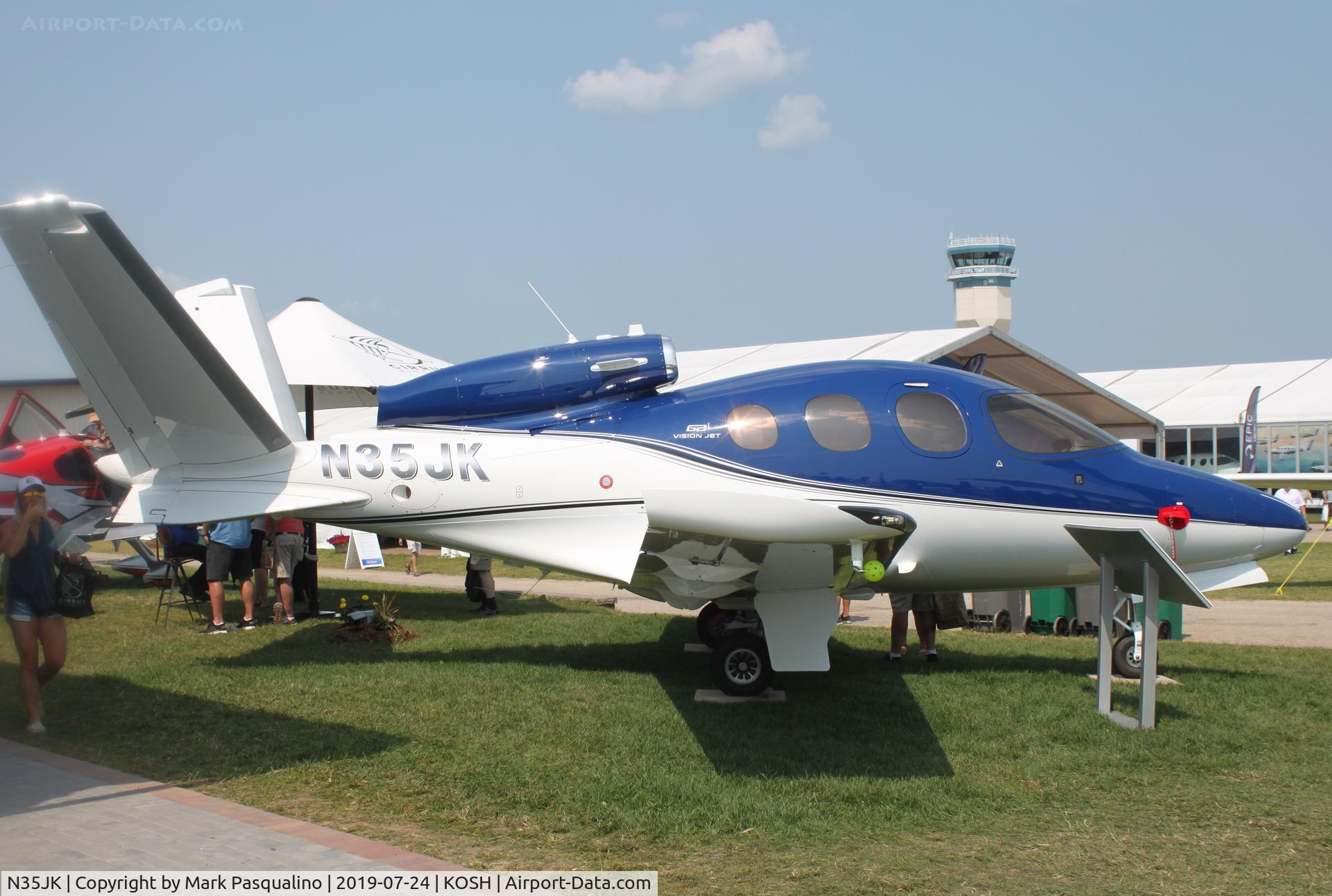 N35JK, 2019 Cirrus SF50 Vision C/N 0119, Cirrus SF50