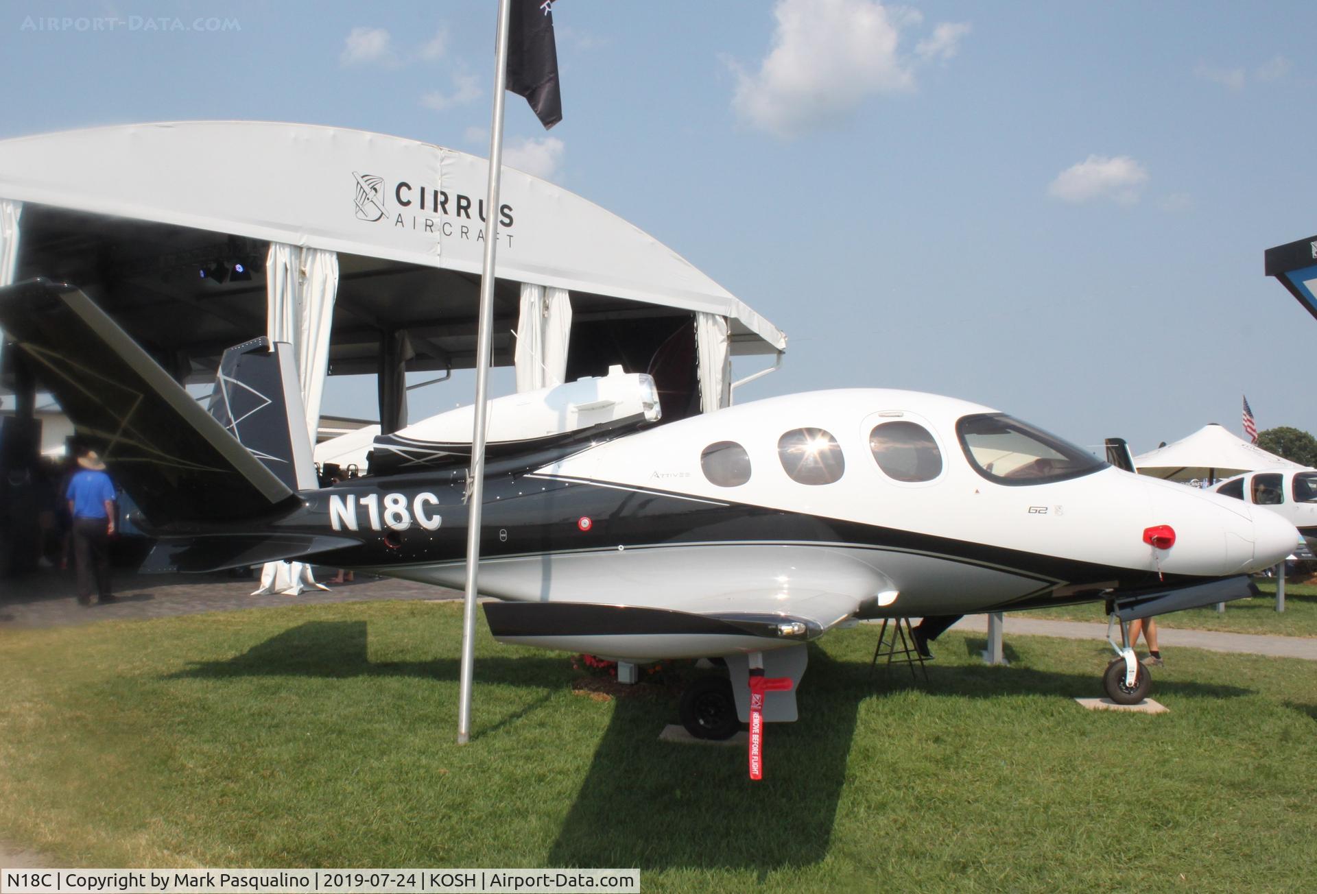 N18C, 2019 Cirrus SF50 Vision C/N 0122, Cirrus SF50