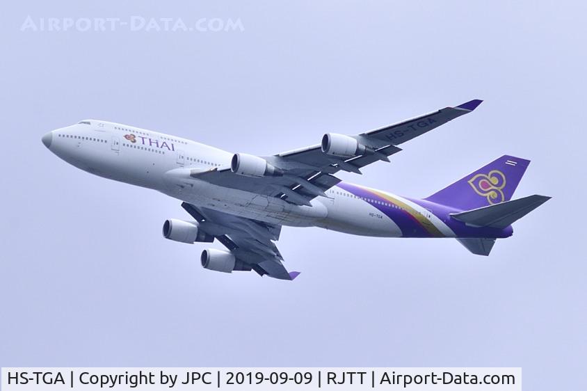 HS-TGA, 2001 Boeing 747-4D7 C/N 32369, One of the 1st /400 on fleet