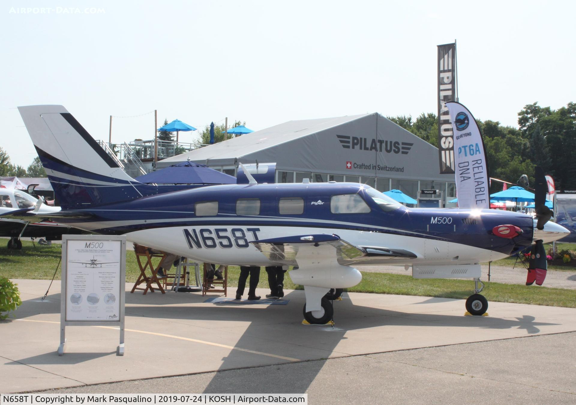 N658T, 2019 Piper PA-46-500TP C/N 4697658, Piper PA-46-500TP