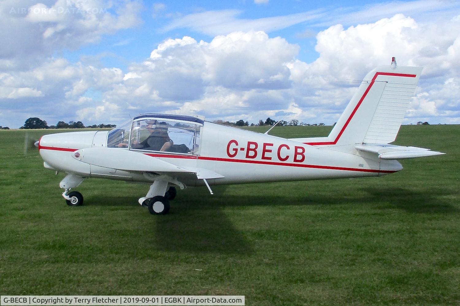 G-BECB, 1976 Socata Rallye 100ST Galopin C/N 2783, At Sywell