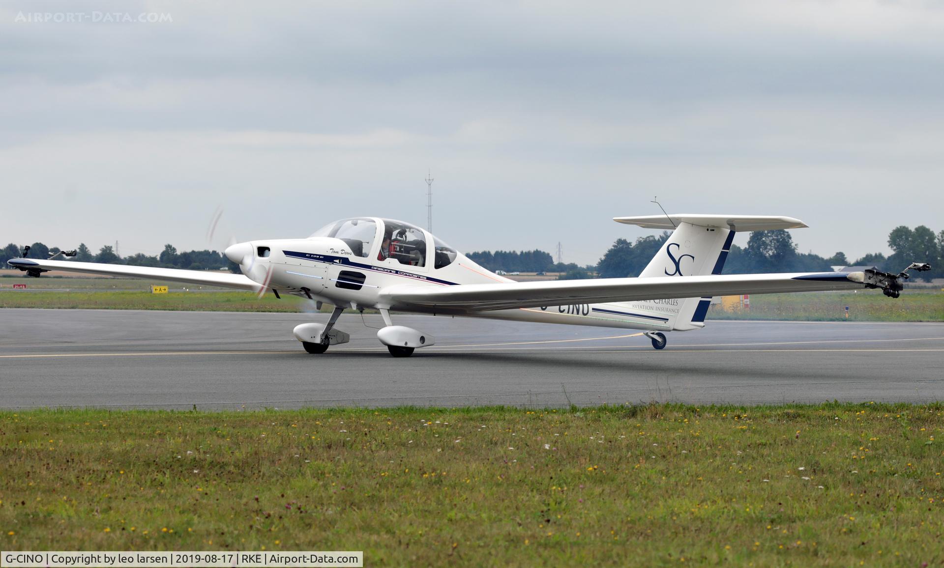 G-CINO, 1985 Grob G-109B C/N 6355, Roskilde Air Show 17.8.2019