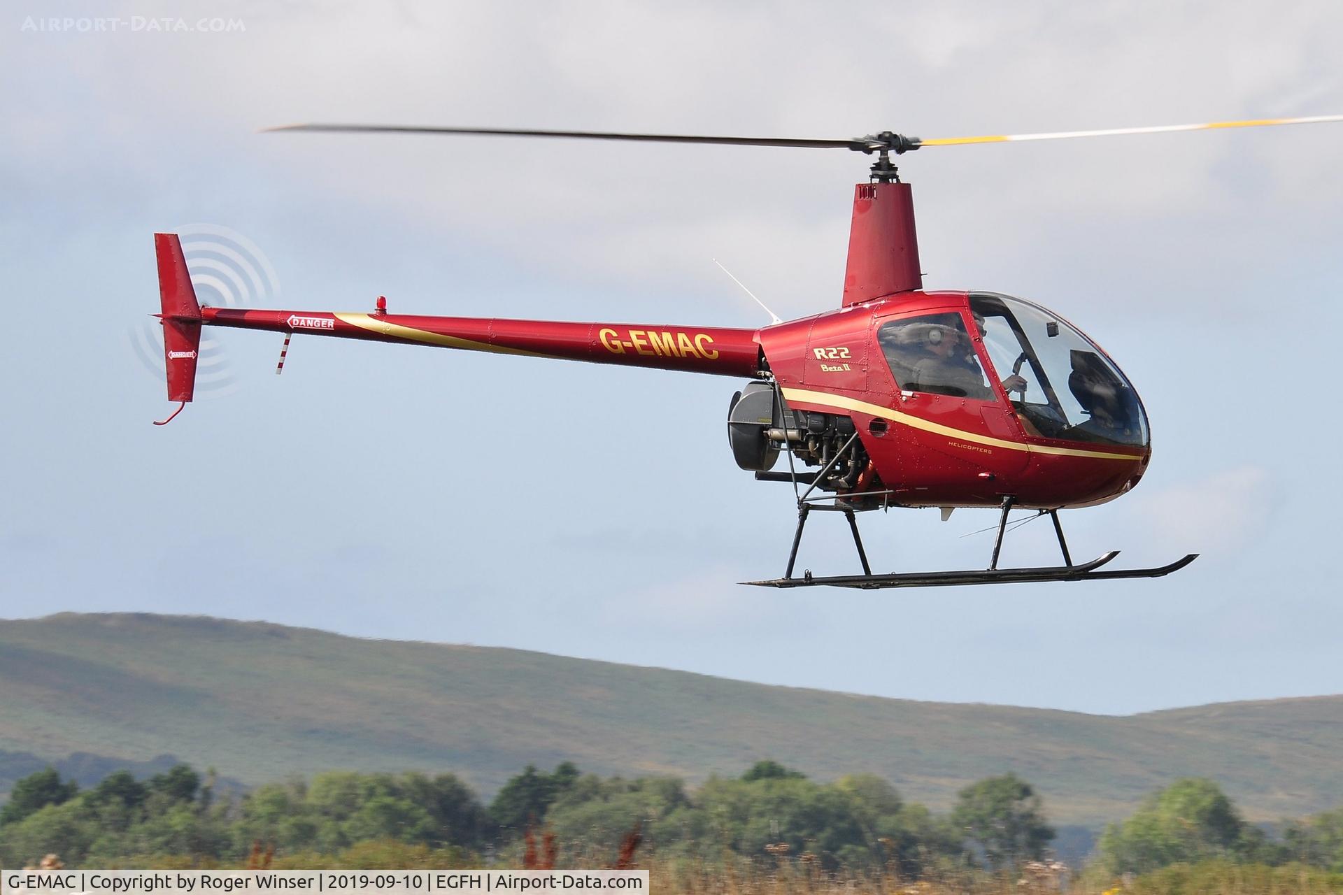 G-EMAC, 2001 Robinson R22 Beta II C/N 3234, Resident R22.