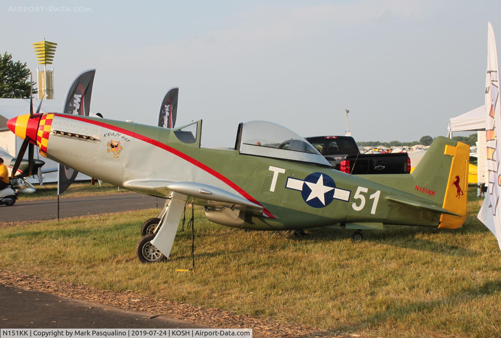 N151KK, 2017 Titan T-51 Mustang C/N 17 T51 161, Titan T51 Mustang