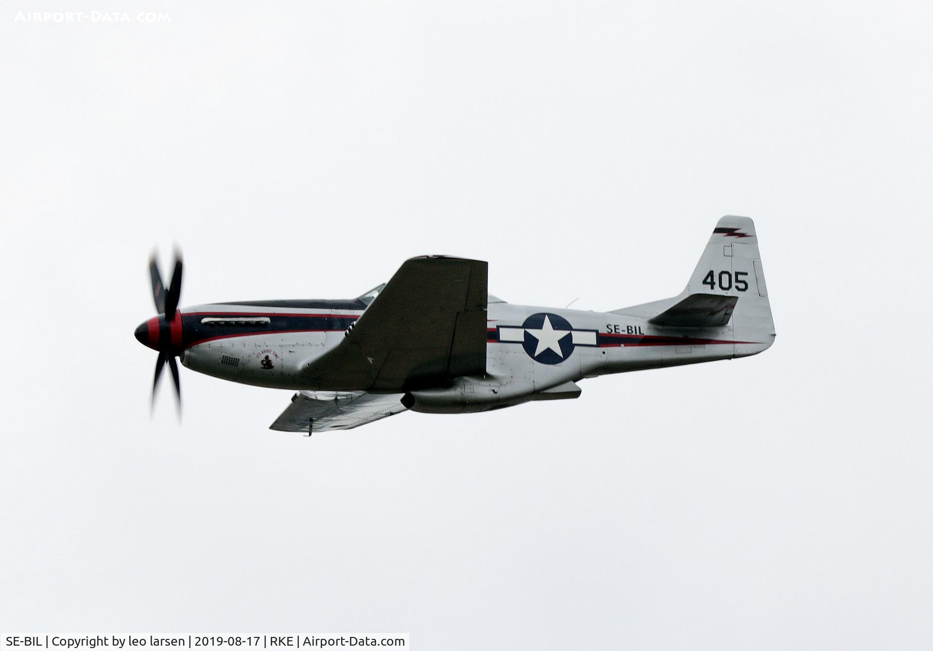 SE-BIL, 1944 North American F-51D Mustang C/N 44-10753, Roskilde Air Show 17.8.2019