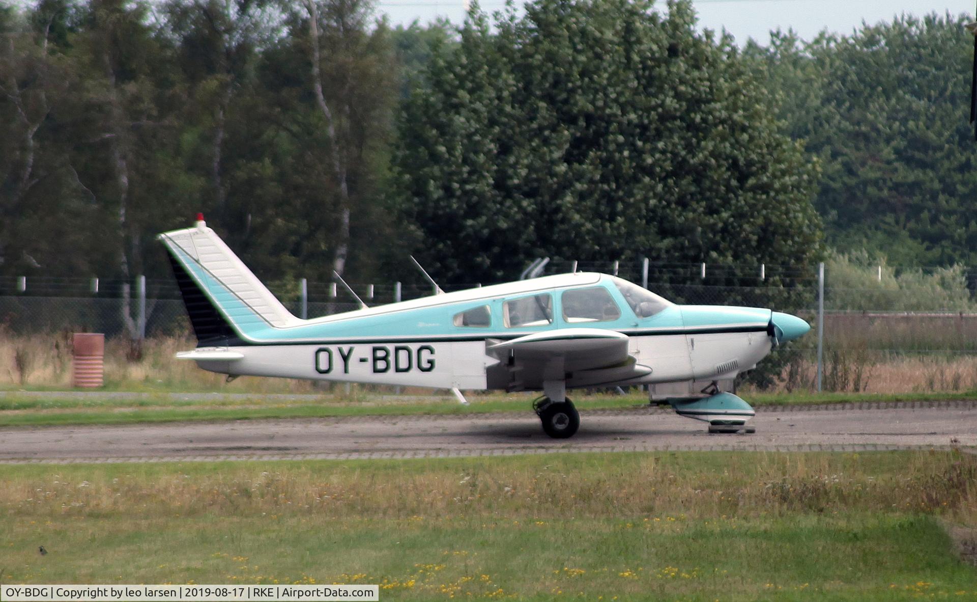 OY-BDG, 1969 Piper PA-28-180, Cherokee C/N 28-5456, Roskilde 17.8.2019