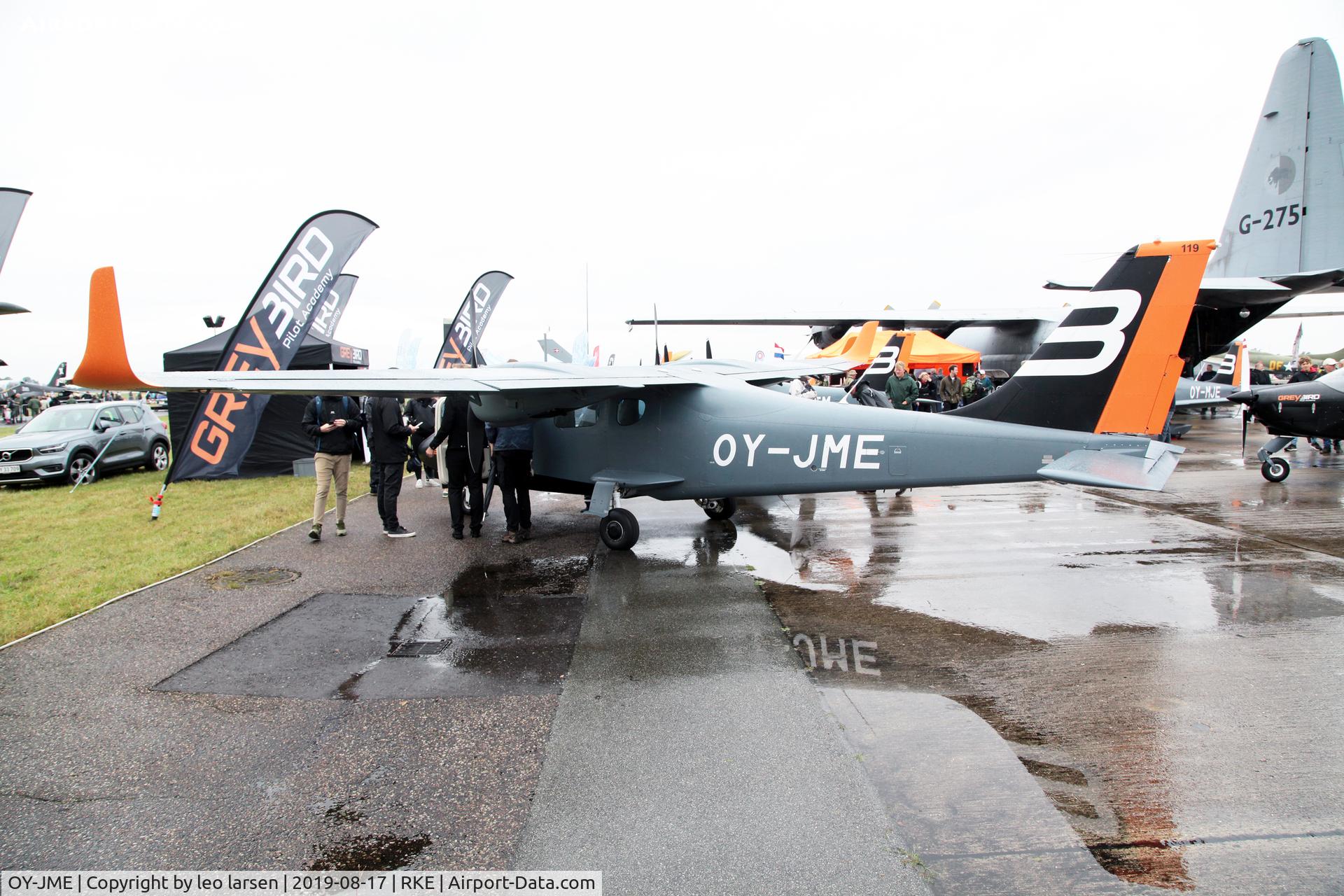 OY-JME, 2013 Tecnam P-2006T C/N 119, Roskilde Air Show 17.8.2019