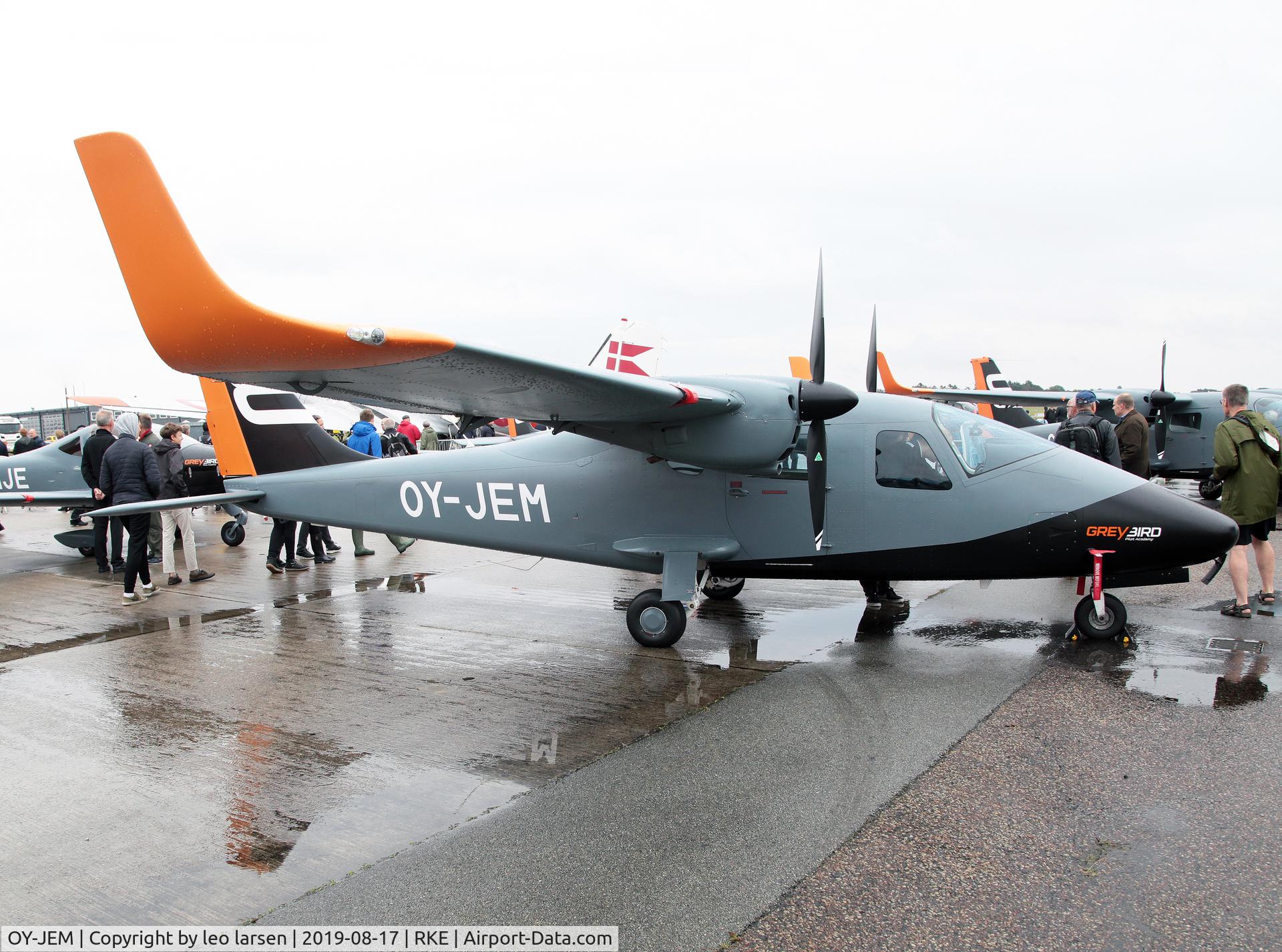 OY-JEM, 2012 Tecnam P-2006T C/N 099, Roskilde Air Show 17.8.2019