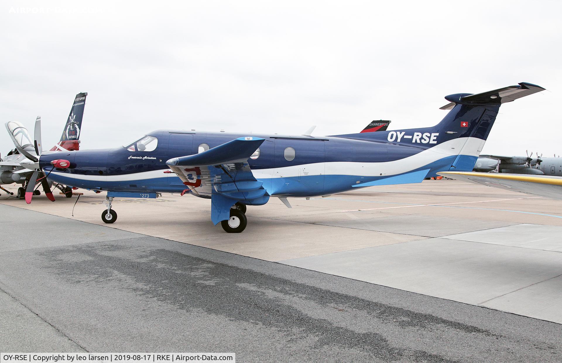 OY-RSE, 2011 Pilatus PC-12/47E C/N 1273, Roskilde Air Show 17.8.2019