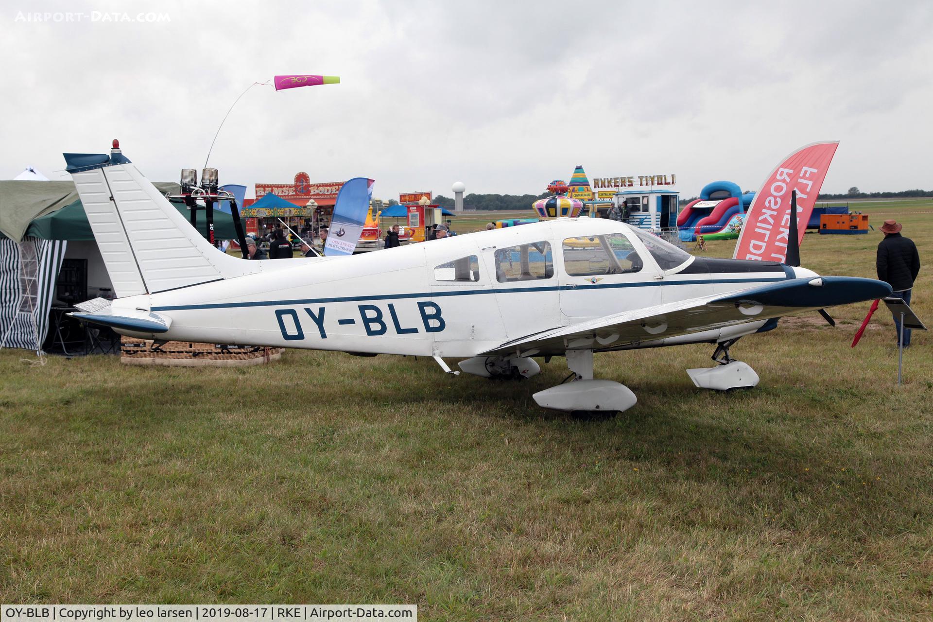 OY-BLB, 1975 Piper PA-28-151 Cherokee Warrior C/N 28-7515420, Roskilde Air Show 17.8.2019