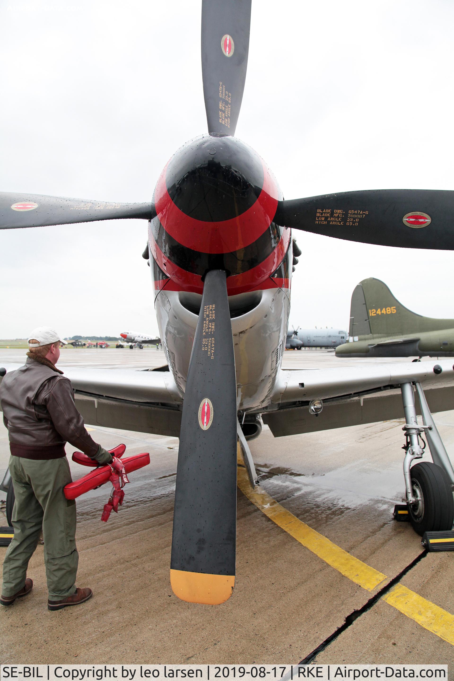 SE-BIL, 1944 North American F-51D Mustang C/N 44-10753, Roskilde Air Show 17.8.2019
